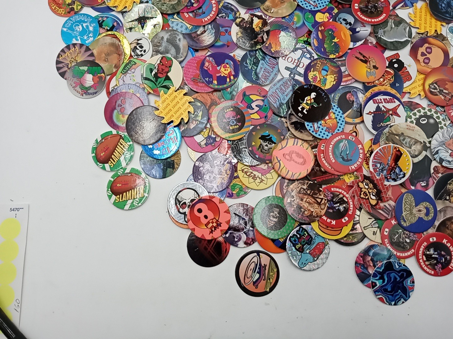 Miscellaneous POGS & Slammers (over 350 pcs) #ucb7