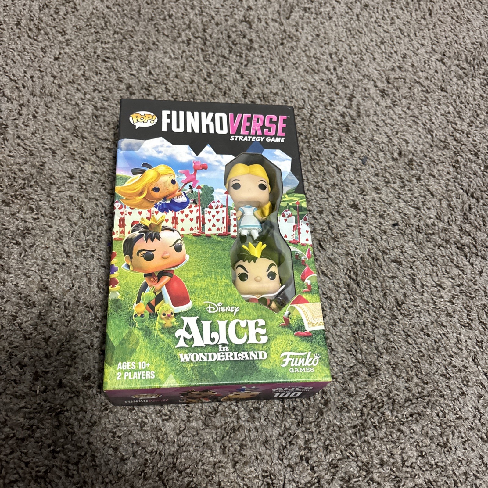 Funko Pop! Funkoverse Strategy Game Disney Alice In Wonderland Chase Edition