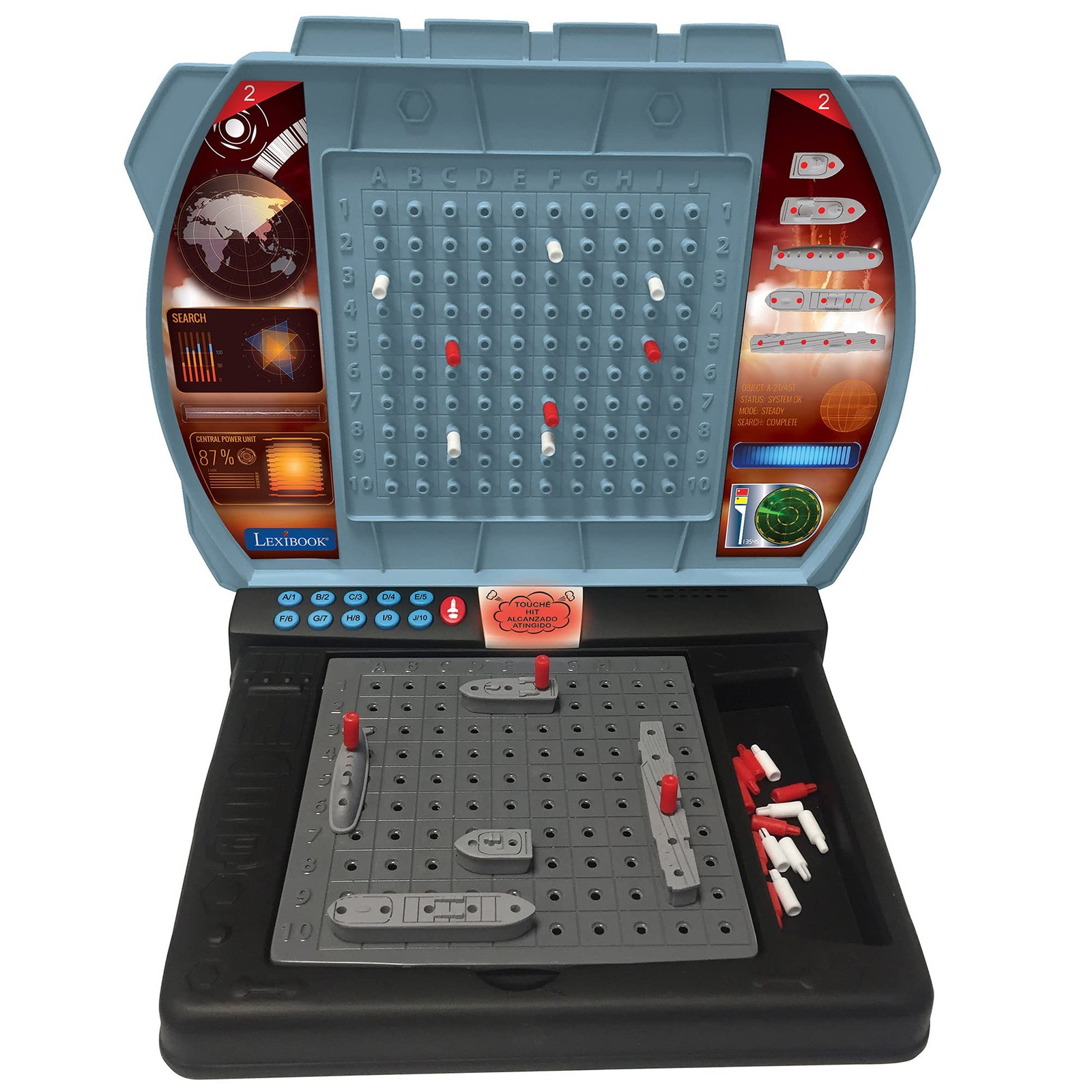 Talking Sea Battle (French, English, Spanish, Portuguese), Electronic Board G…