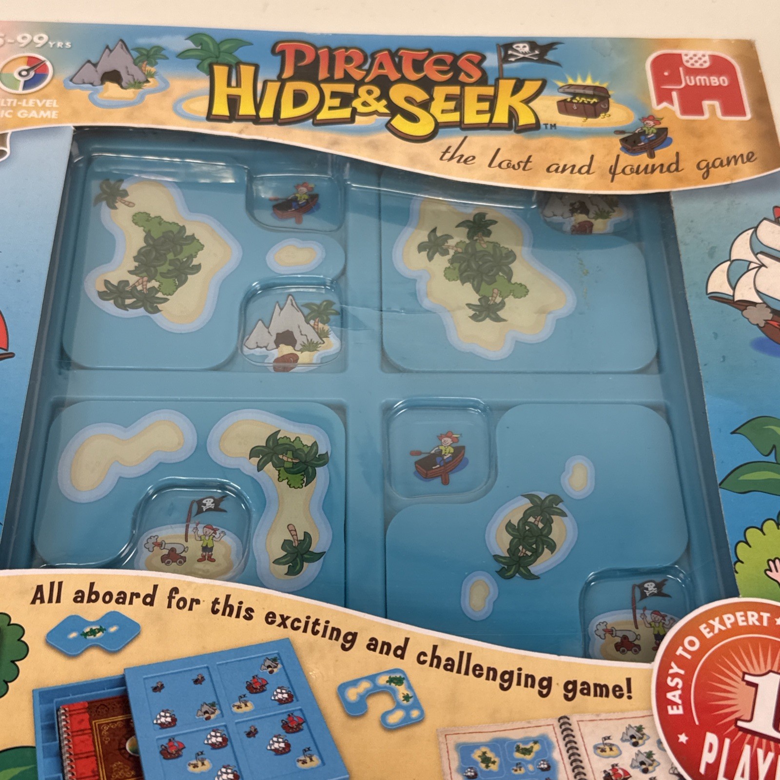 Smart Games Pirates Hide & Seek Multi Level Logic Game For Ages 5-99 1 Player