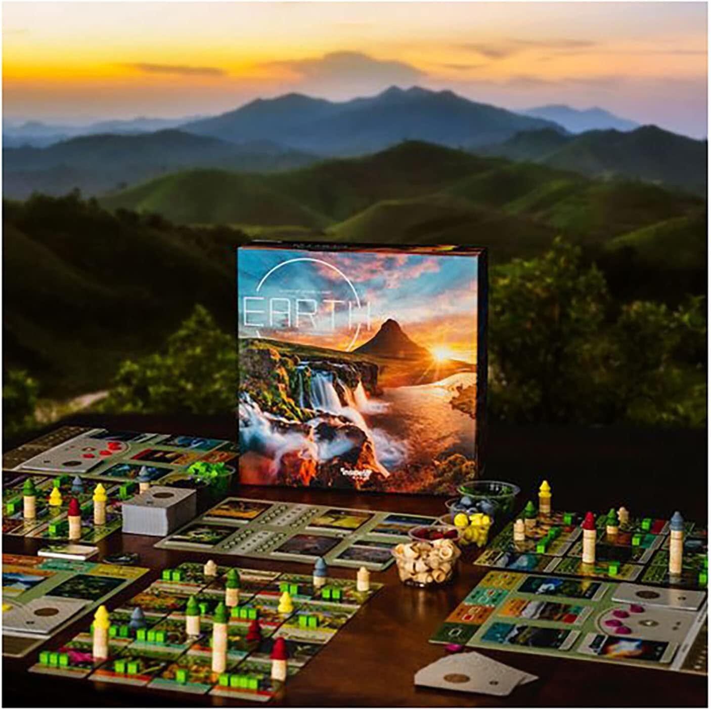 Earth All-In KS Bundle (Game + Exp + KS Extras) by Inside Up Games – SEALED