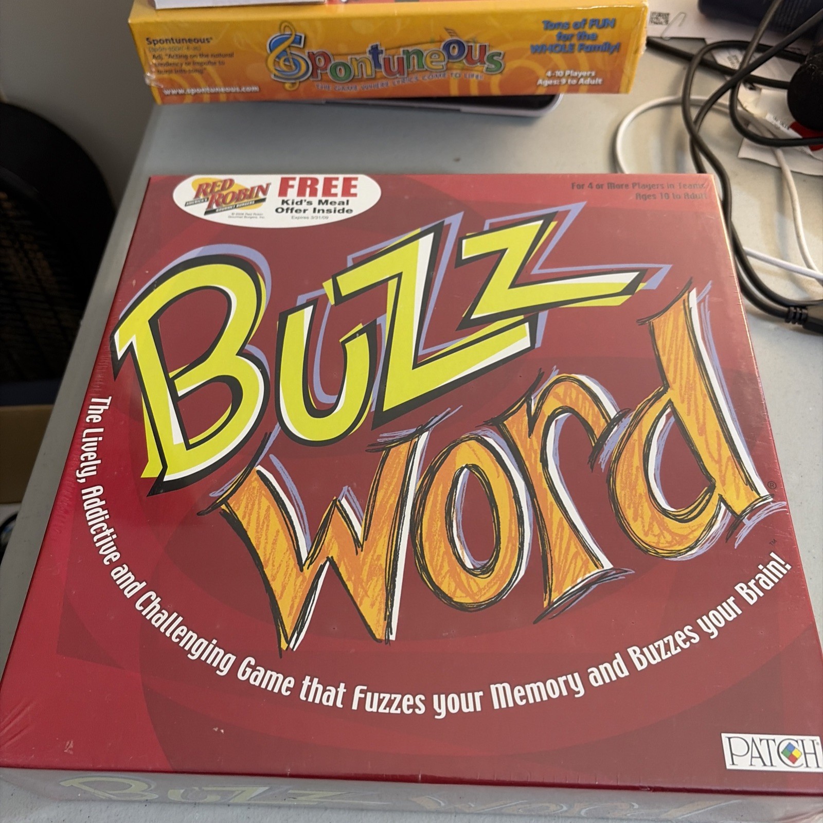 Vintage Buzz Word Game by Patch Products 2003 Edition – Factory Sealed