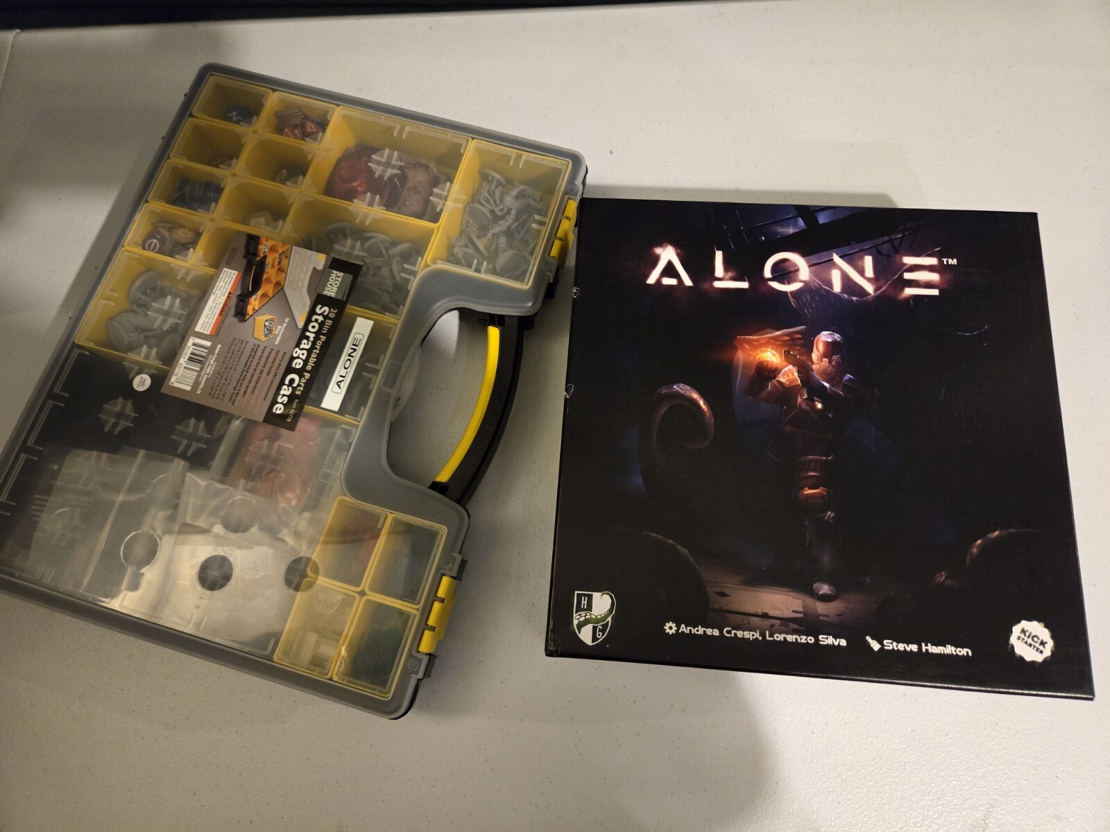 Alone Board Game – Kickstarter Exclusive – Complete