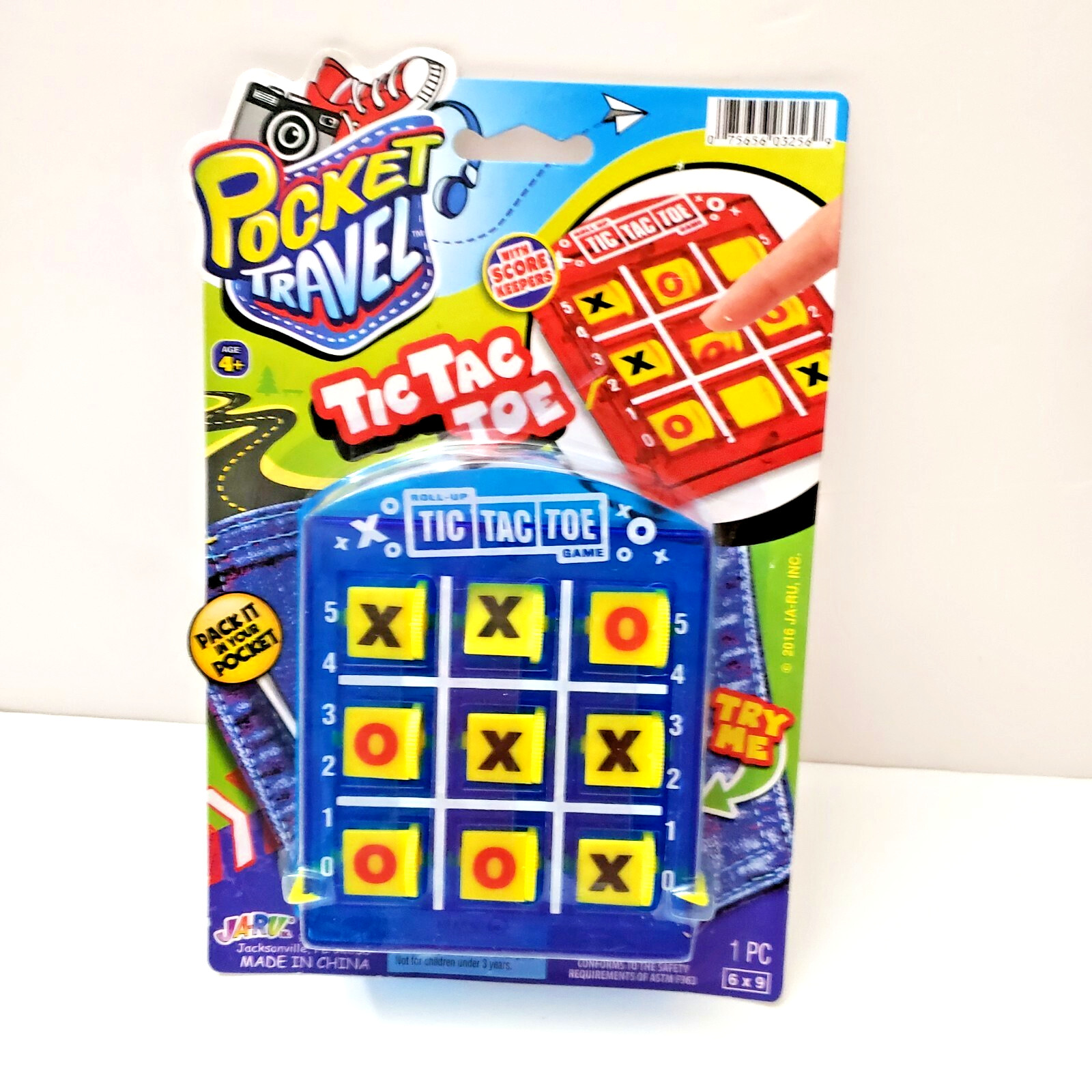 TicTacToe Game Travel Pocket Size 6×9 NIP