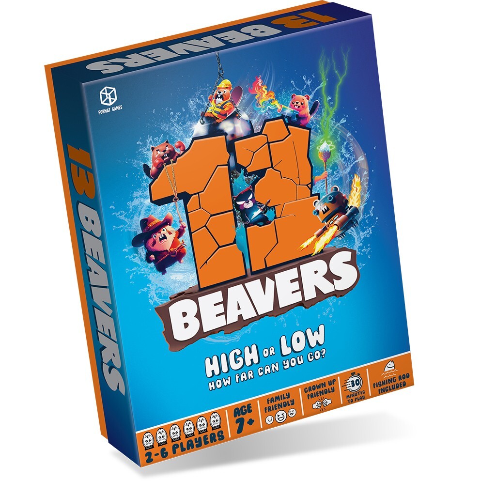 13 BEAVERS Board Game – NEW SEALED