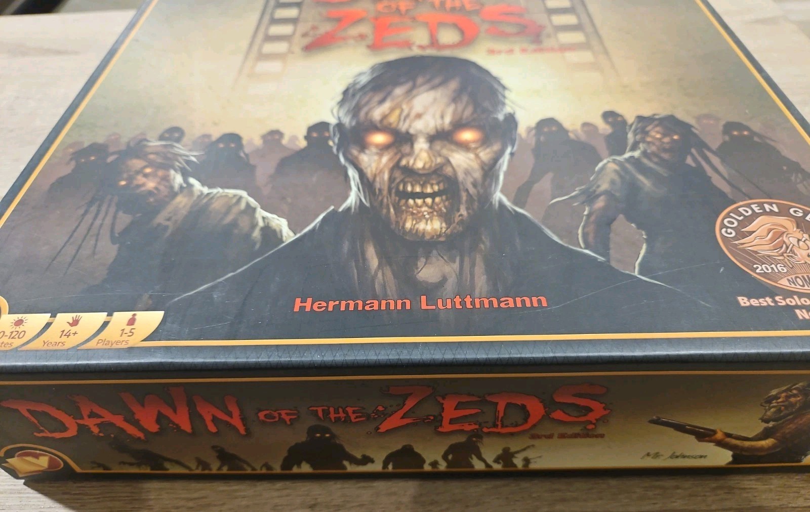 Dawn of the Zeds Board Game 3rd Edition 100% Complete Zombie