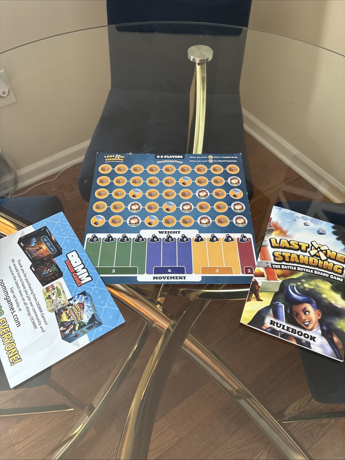Last One Standing Battle Royals Board Game 2nd Edition — Good Condition