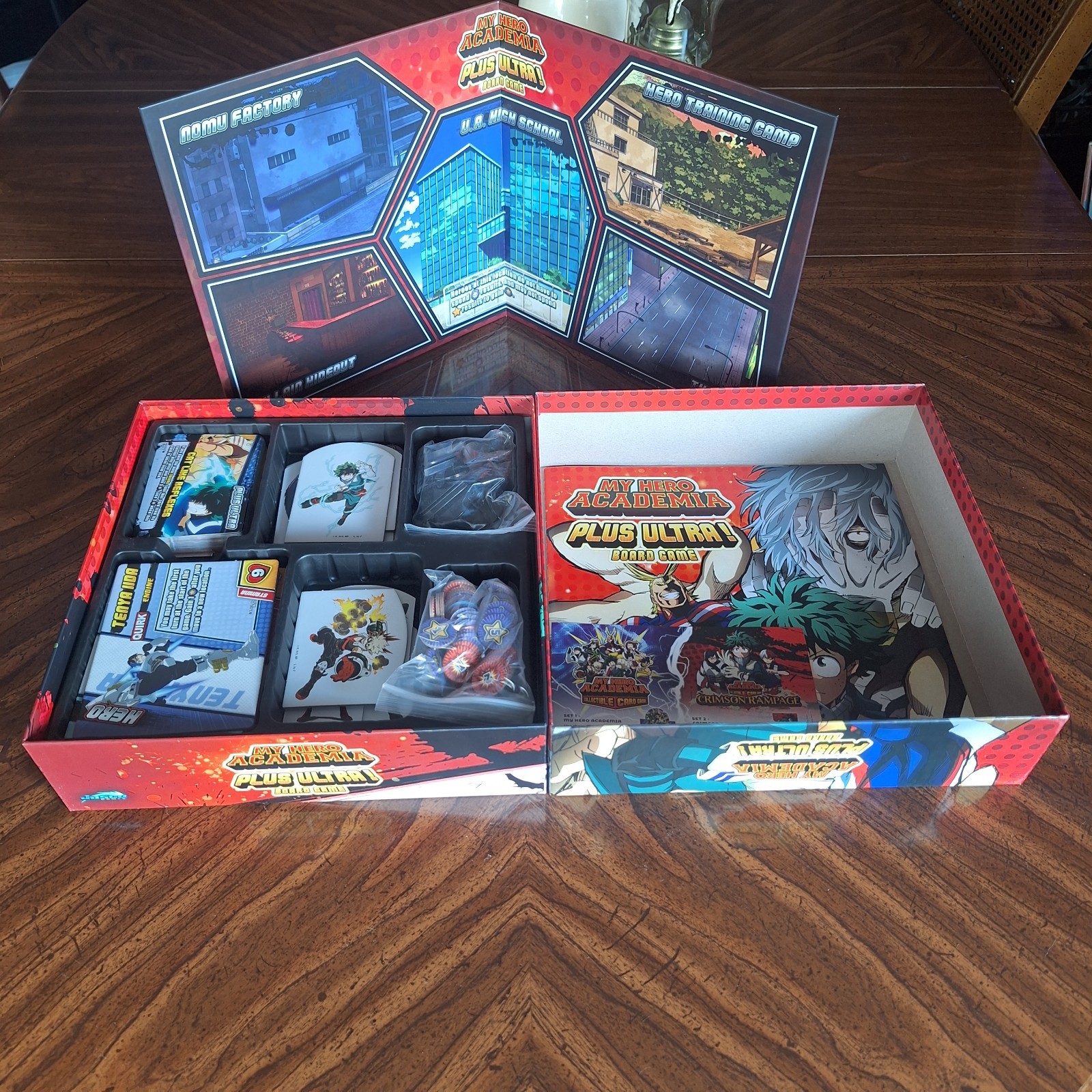 My Hero Academia Plus Ultra Board Game Jasco 2022 Anime 2-4 Players Complete