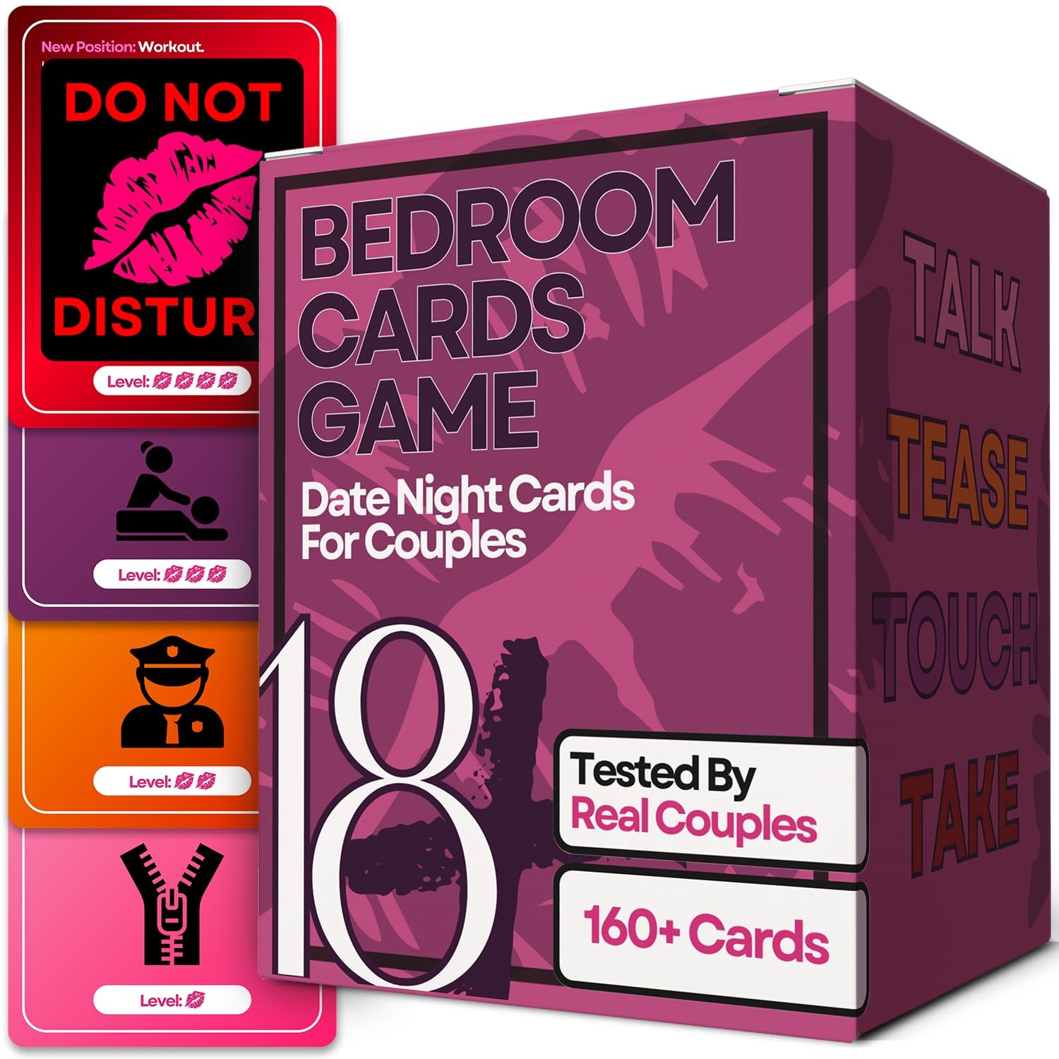 160 Cards Couples Games for Adults – Romantic Naughty Game Date Night Ideas …
