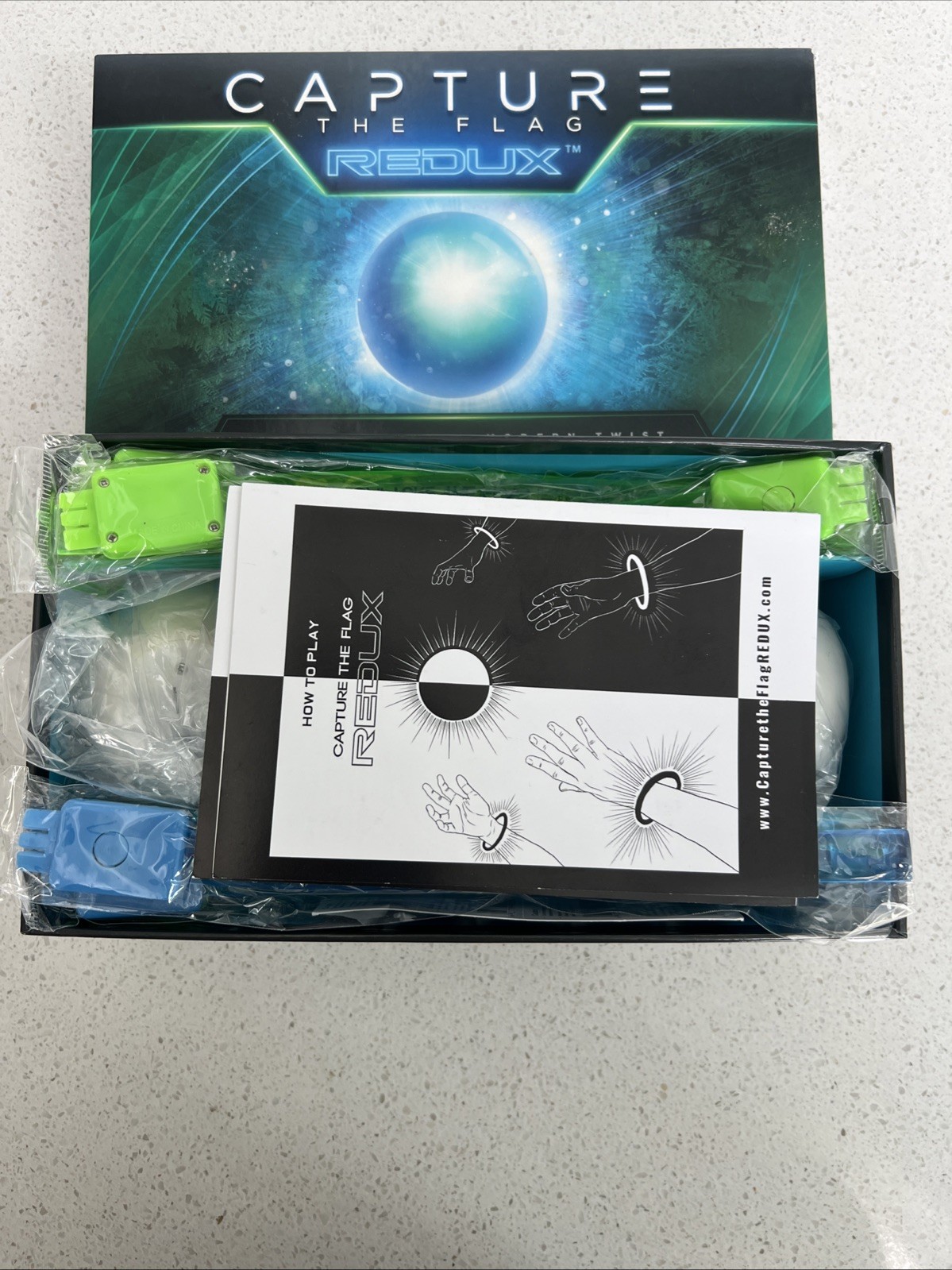 Capture the Flag REDUX – Glow-in-the-Dark Outdoor Game – Open Box