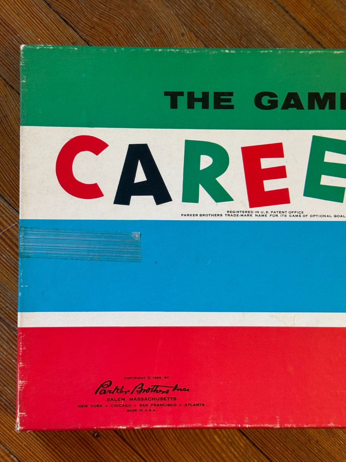 CAREERS vtg 1957 Board Game COMPLETE Parker Brothers EUC Salem 1950s