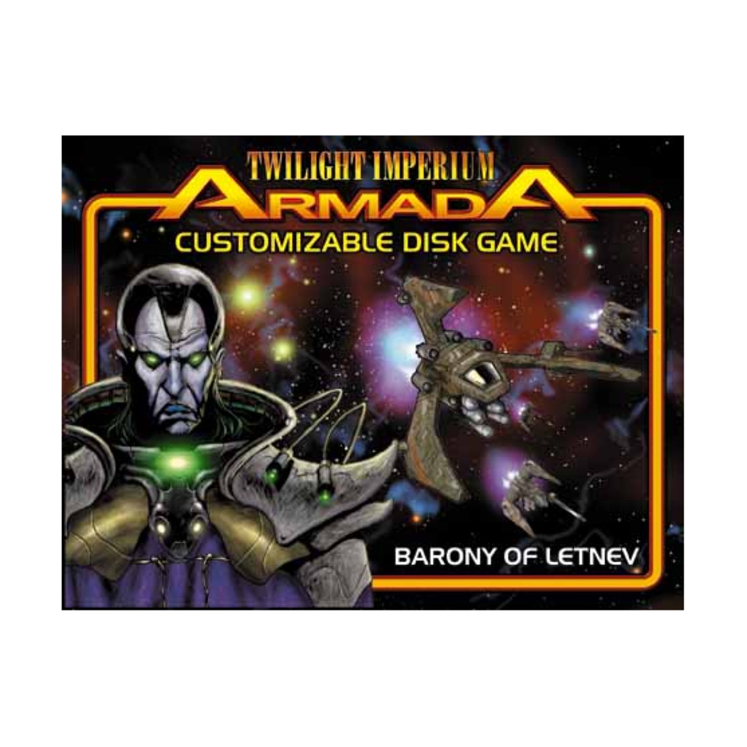 FFG Twilight Imperium Armada Starter Deck – Barony of Letnev Box VG+/NM