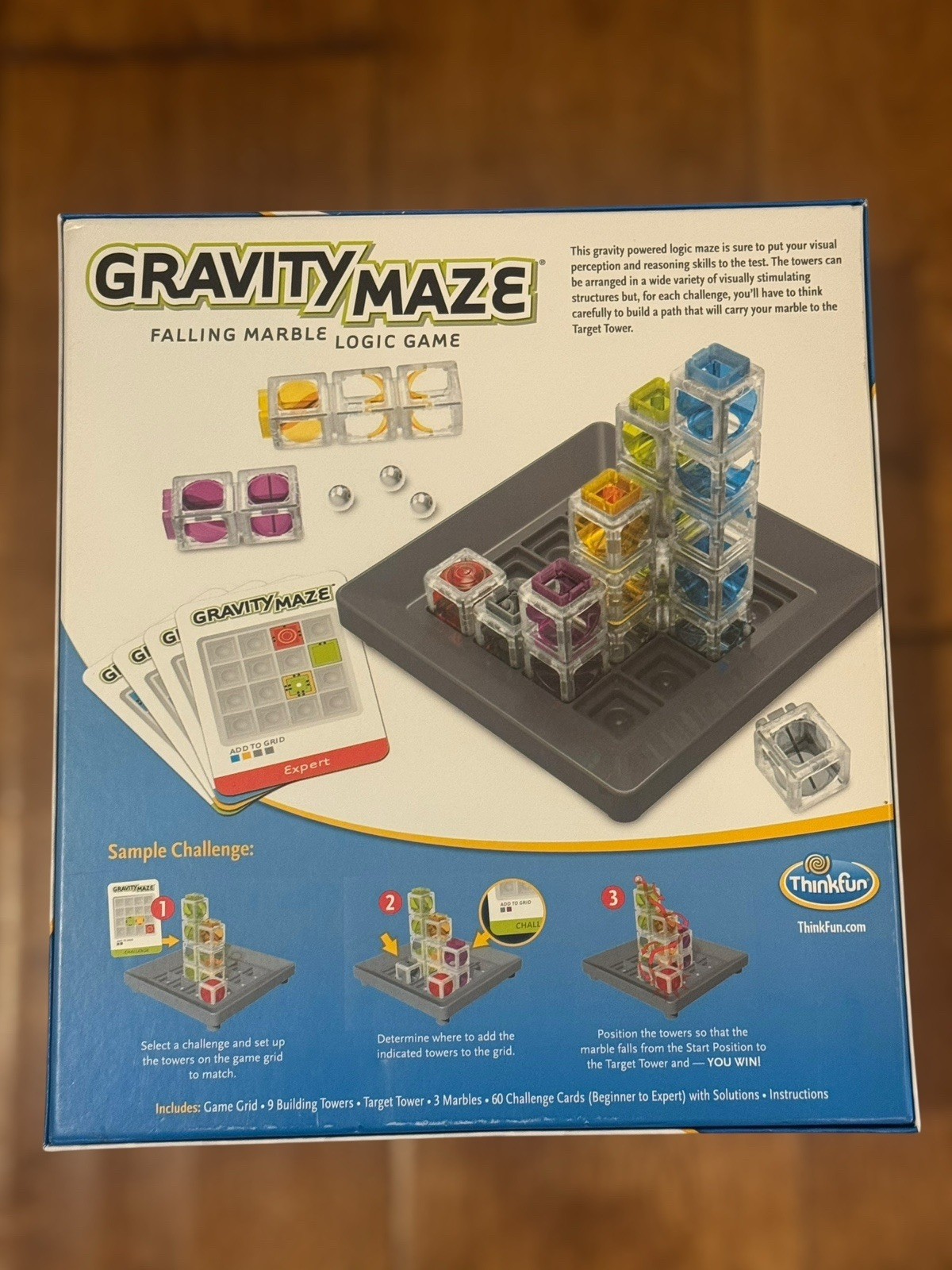 ThinkFun Gravity Maze Marble Run Logic Game STEM Toy for Boys Girls 8+ COMPLETE