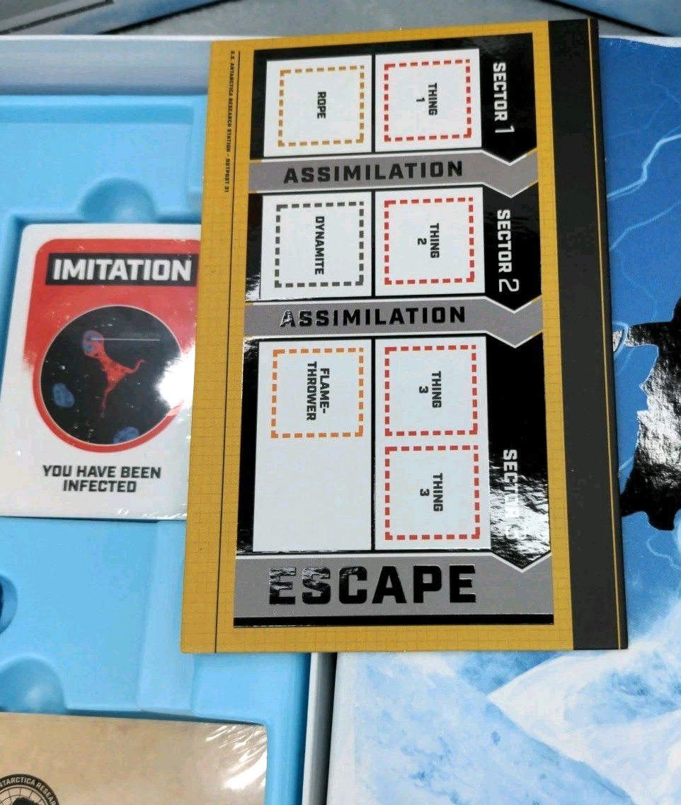 The Thing Infection at Outpost 31 – Mondo Games Open Box Components Sealed