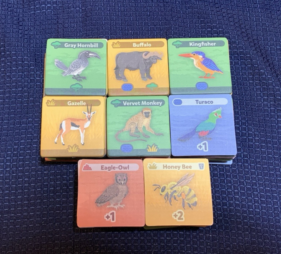 Simply Fun SavannaScapes Animal Boardgame EX/NM – Complete – Habitat and Ecology