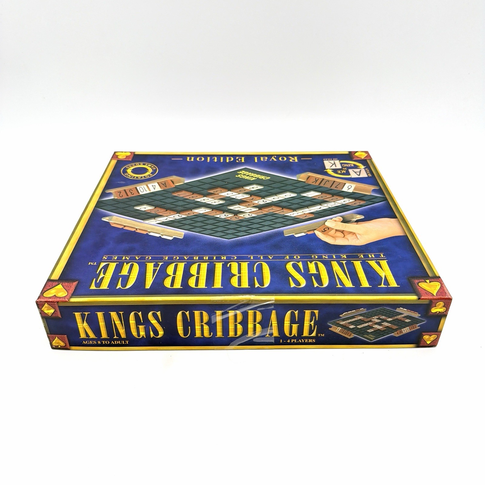 Kings Cribbage Royal Edition Board Game 100% Complete (2013, Everest) NEW – OPEN
