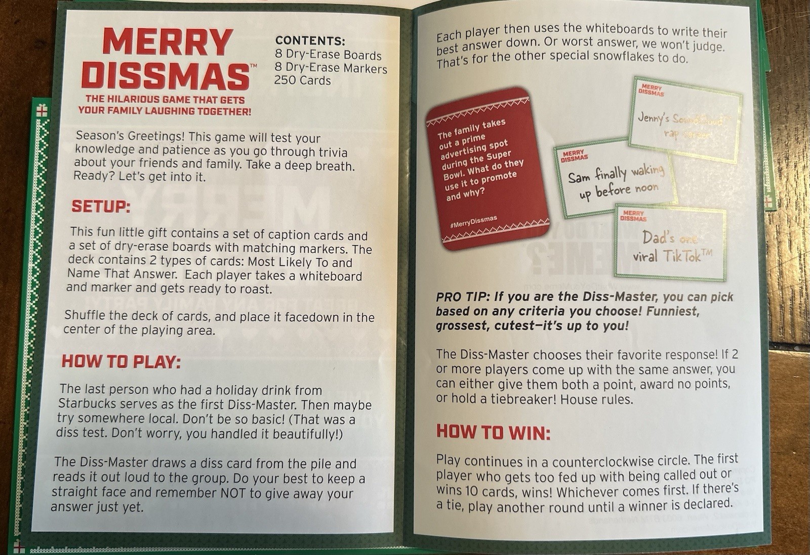 Merry Dissmas The Hilarious Family Holiday Party Game by What Do You Meme? NEW