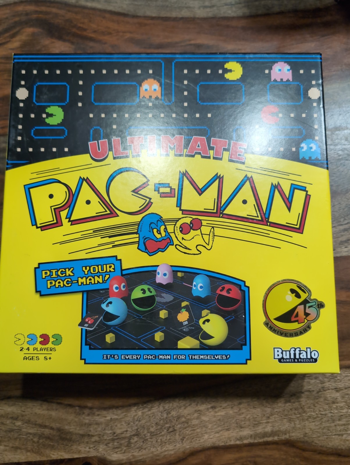 Ultimate PAC-MAN Board Game – Retro Arcade Classic – New