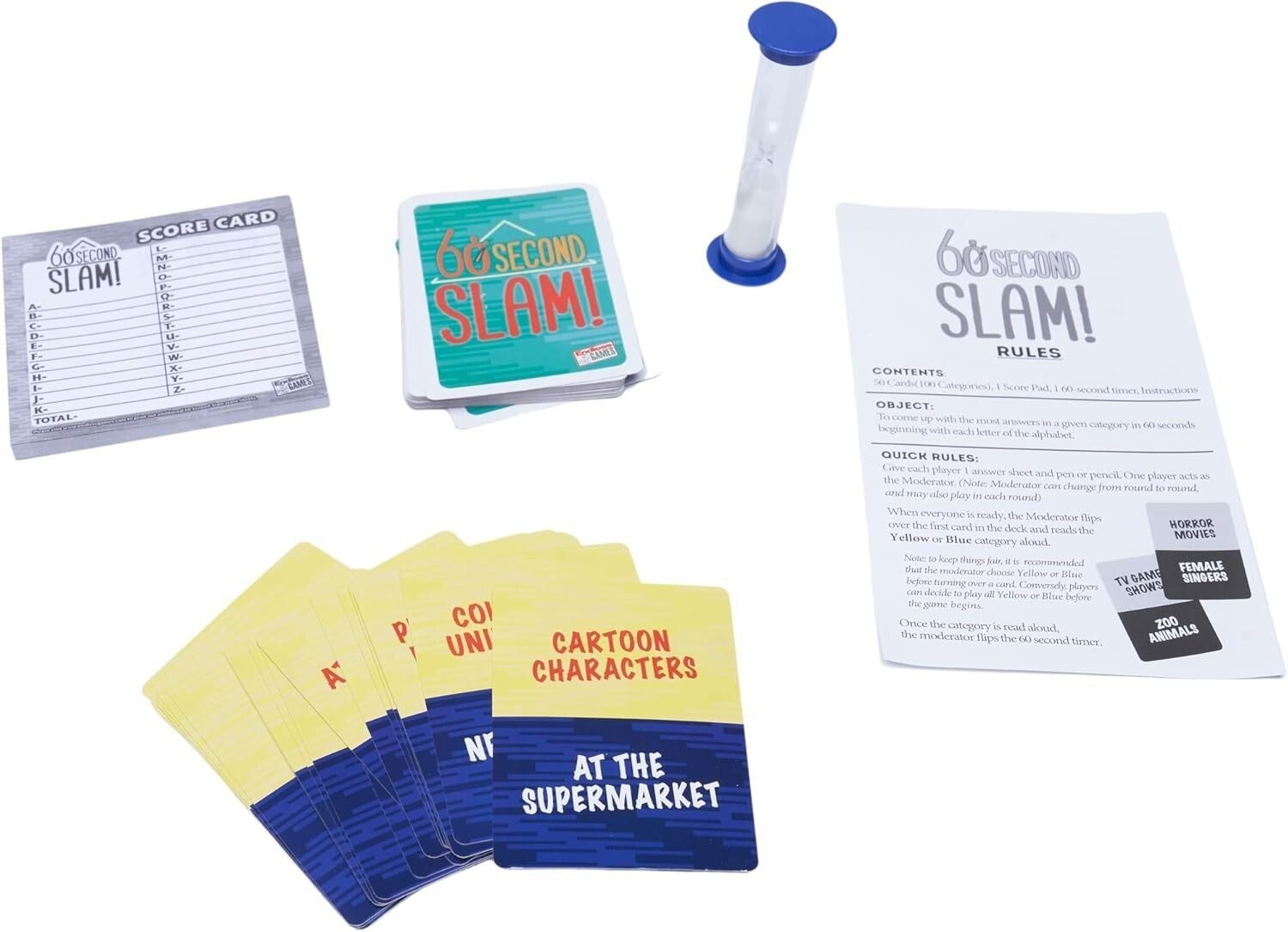 60 Second Slam! – Family Board Game