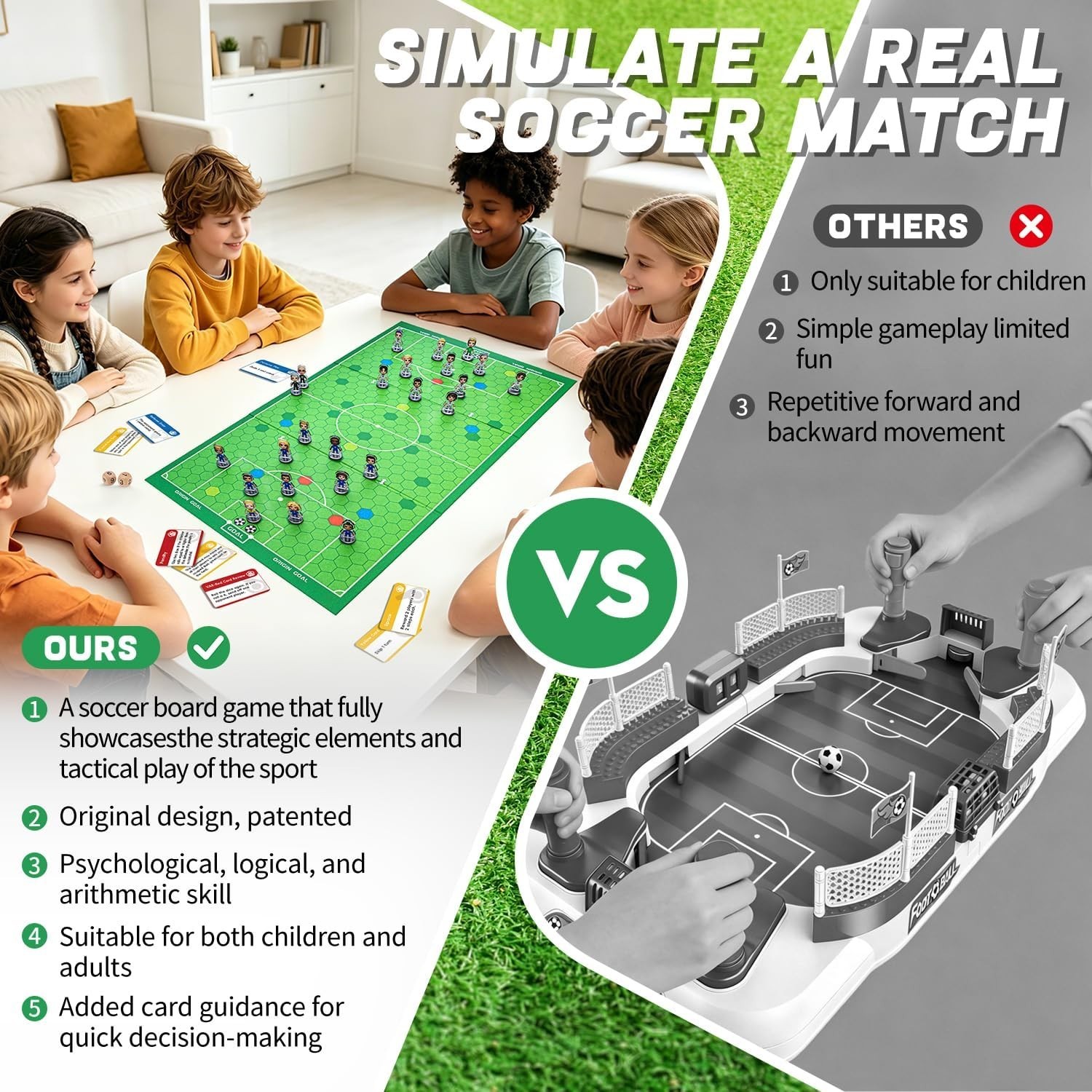 Ultimate Soccer Board Game Set – Fun for Birthdays and Christmas Gifting