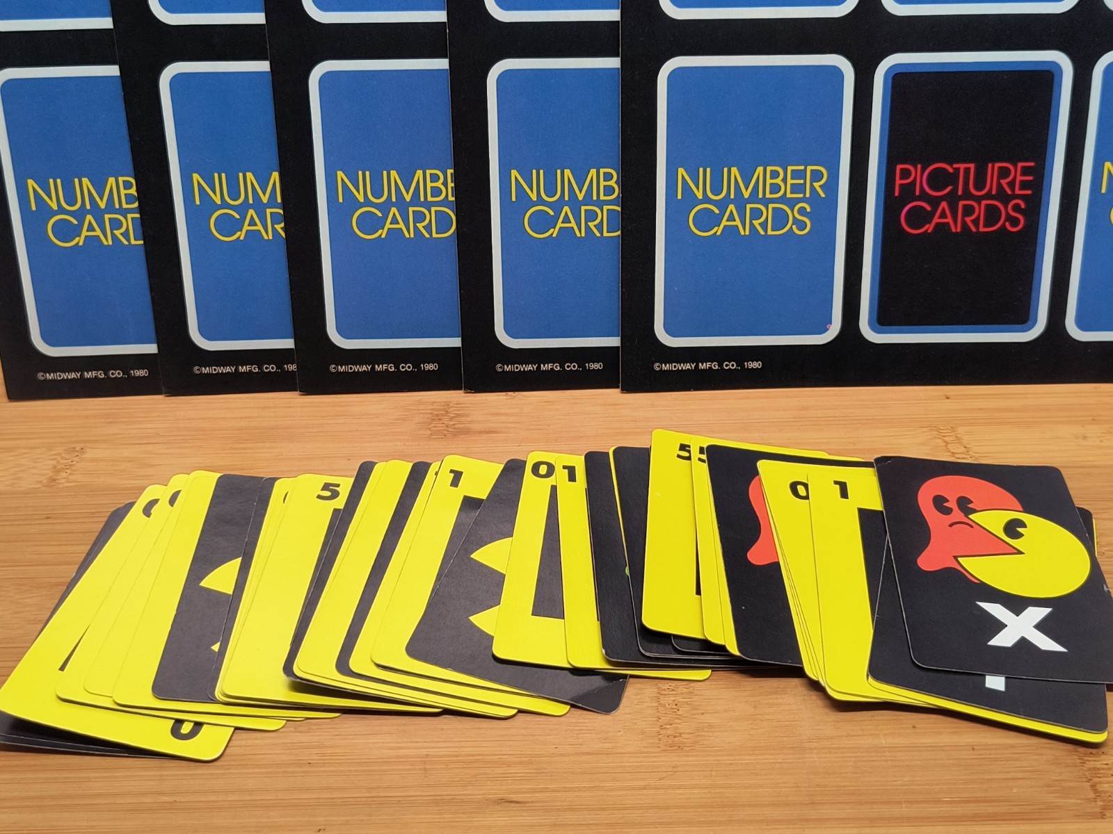 1982 Pac-Man Card & Board Game Milton Bradley Complete Arcade Classic VTG