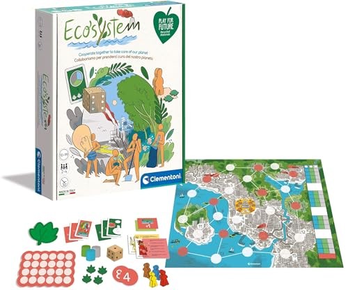 Clementoni 16574 Ecosystem, Board Games Kids Games for Families Society