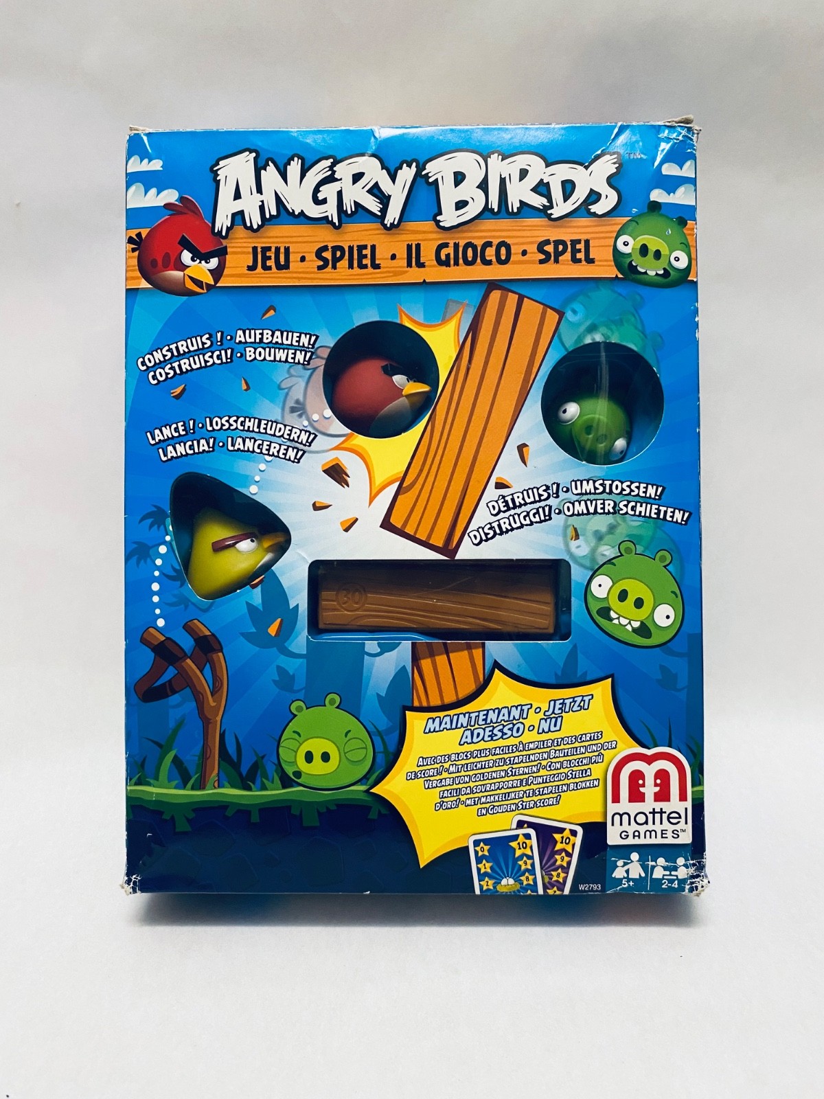 (Read desc) Rare Angry Birds Mattel | 2013 Knock On Wood | Mattel