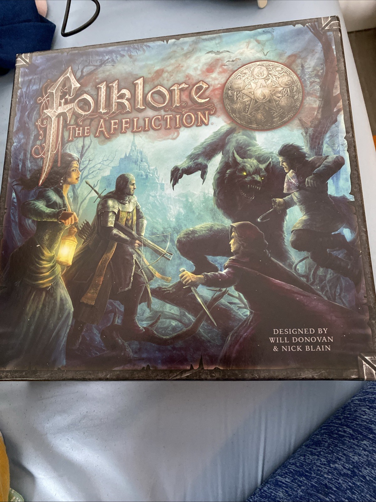 Greenbrier Games Folklore The Affliction 2nd Edition Board Game