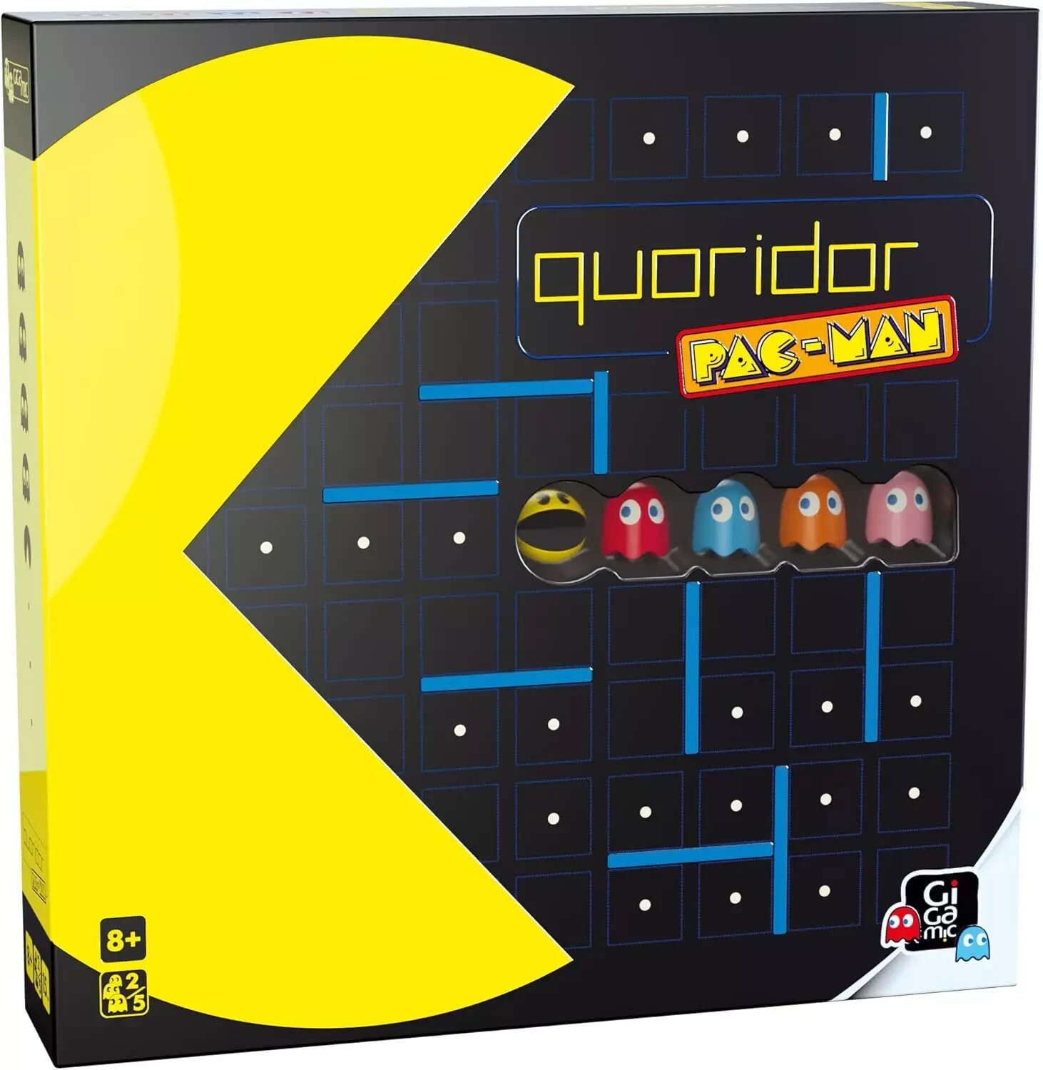 Quoridor Pac-Man | Fun Game for the Whole Family | Classic Arcade Game| Ages 8+