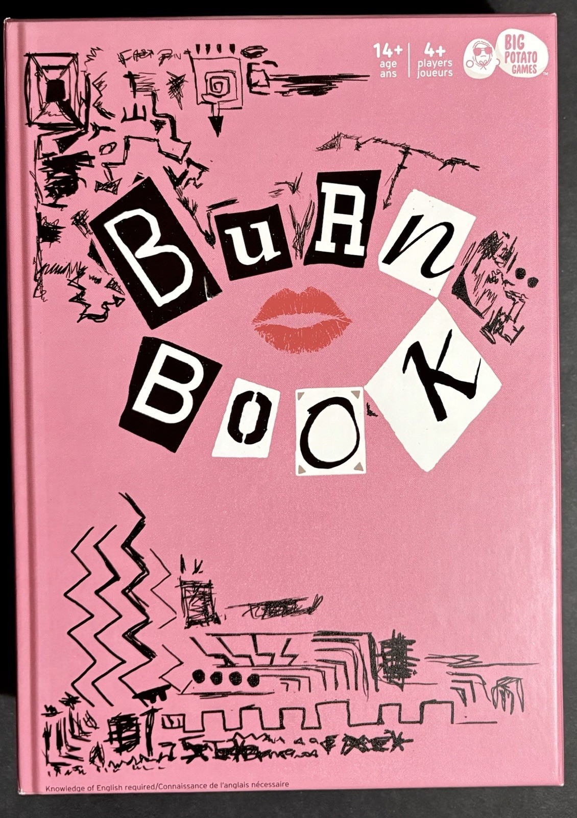 2021 Mean Girls The Party Card Game “Burn Book” By Big Potato & Spin Master