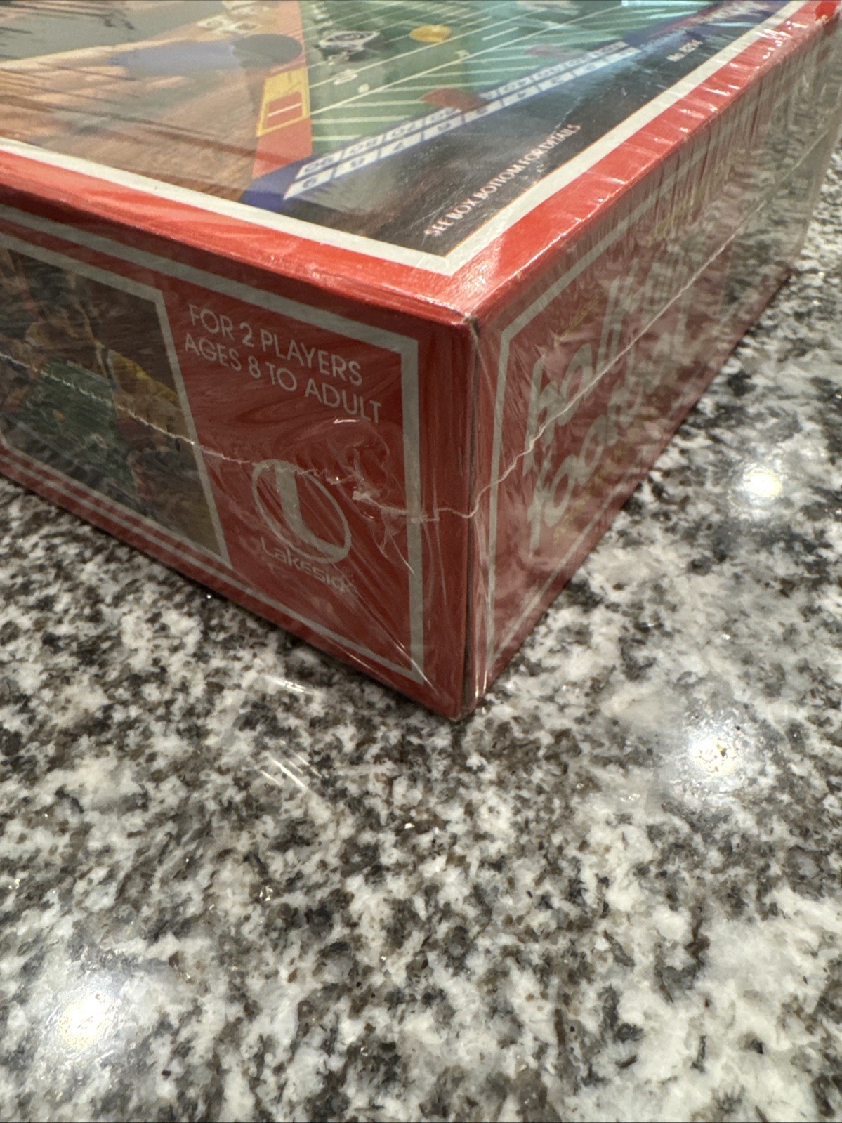 New Sealed Vintage 1979 Lakesides Half-Time Football Sports Dice Game Original