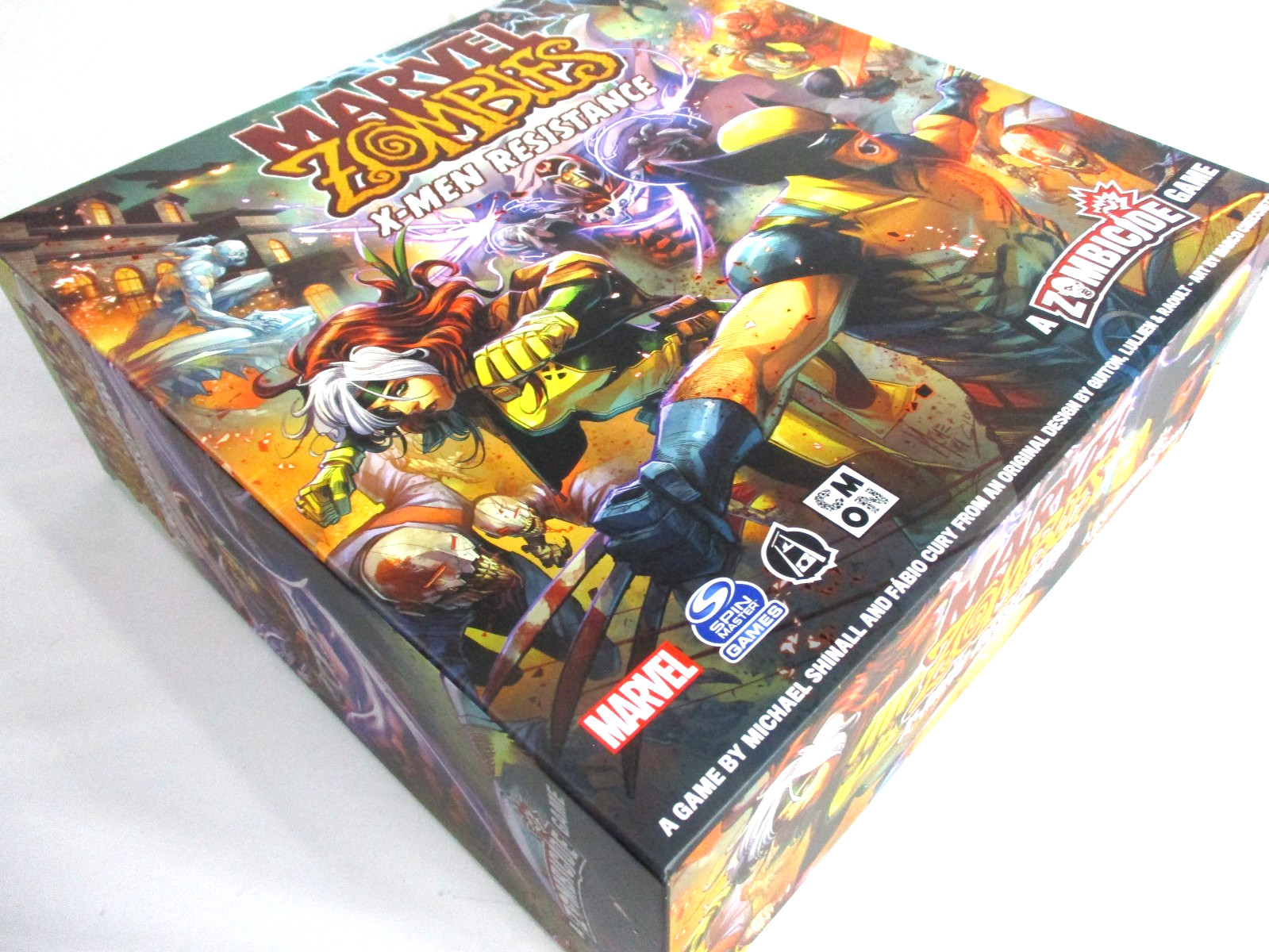 ZOMBICIDE: Marvel Zombies X-MEN RESISTANCE REPLACEMENT GAME BOX New!!