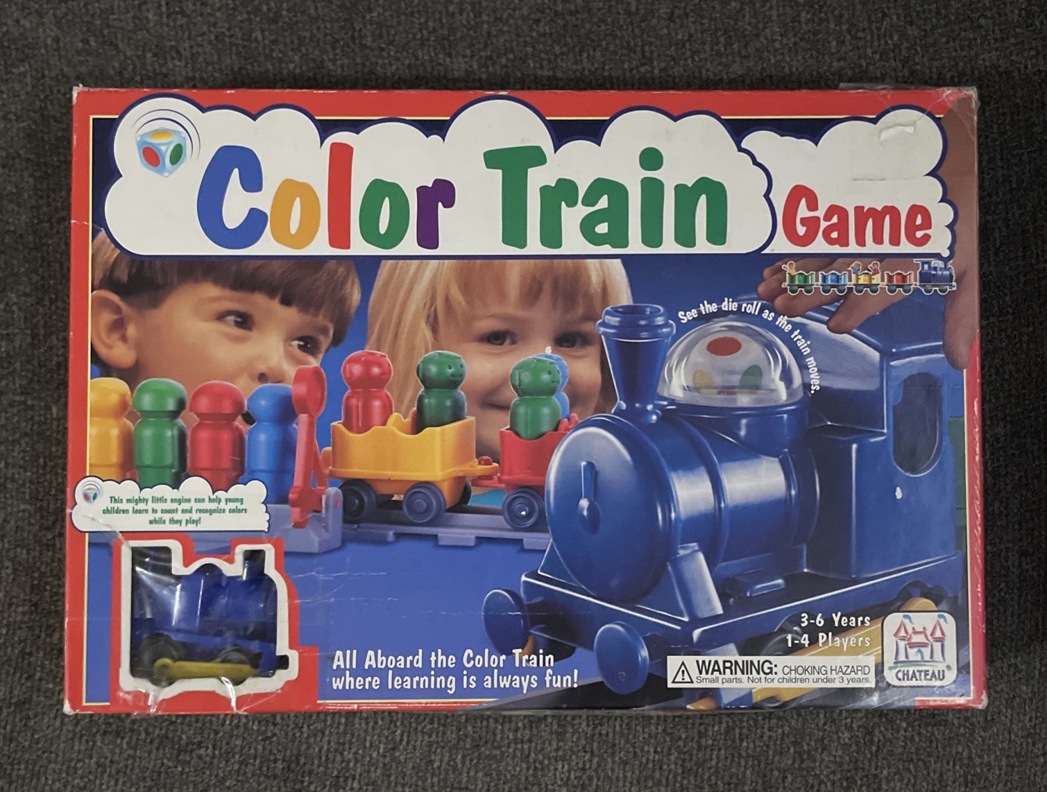 Chateau Color Train game Children’s Game Learn, Count, Recognize Colors Complete