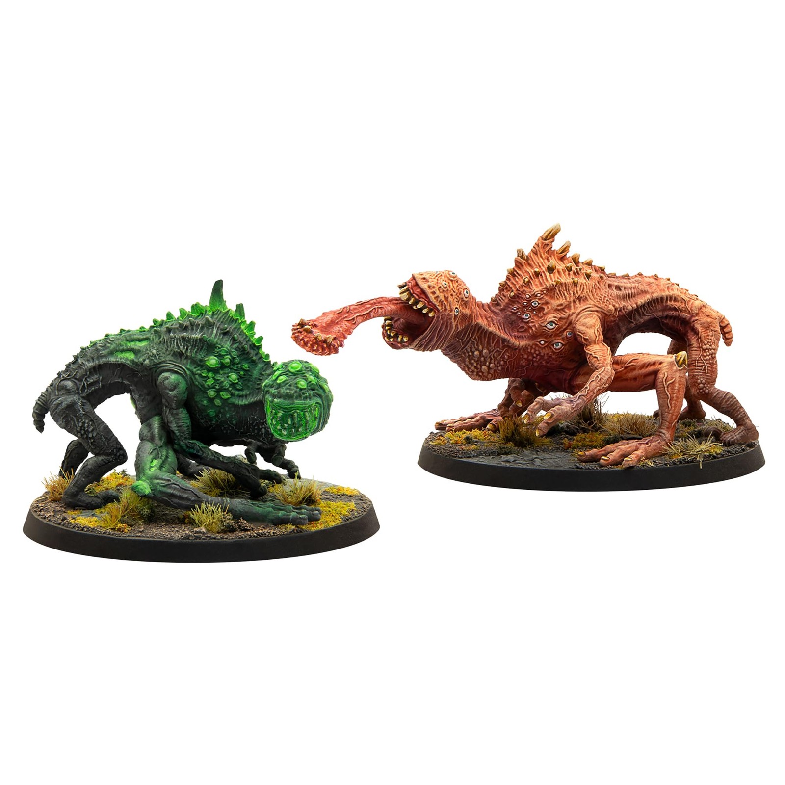 Modiphius Entertainment: Fallout: Miniatures – Cryptids – Snallygasters – 2 Resi