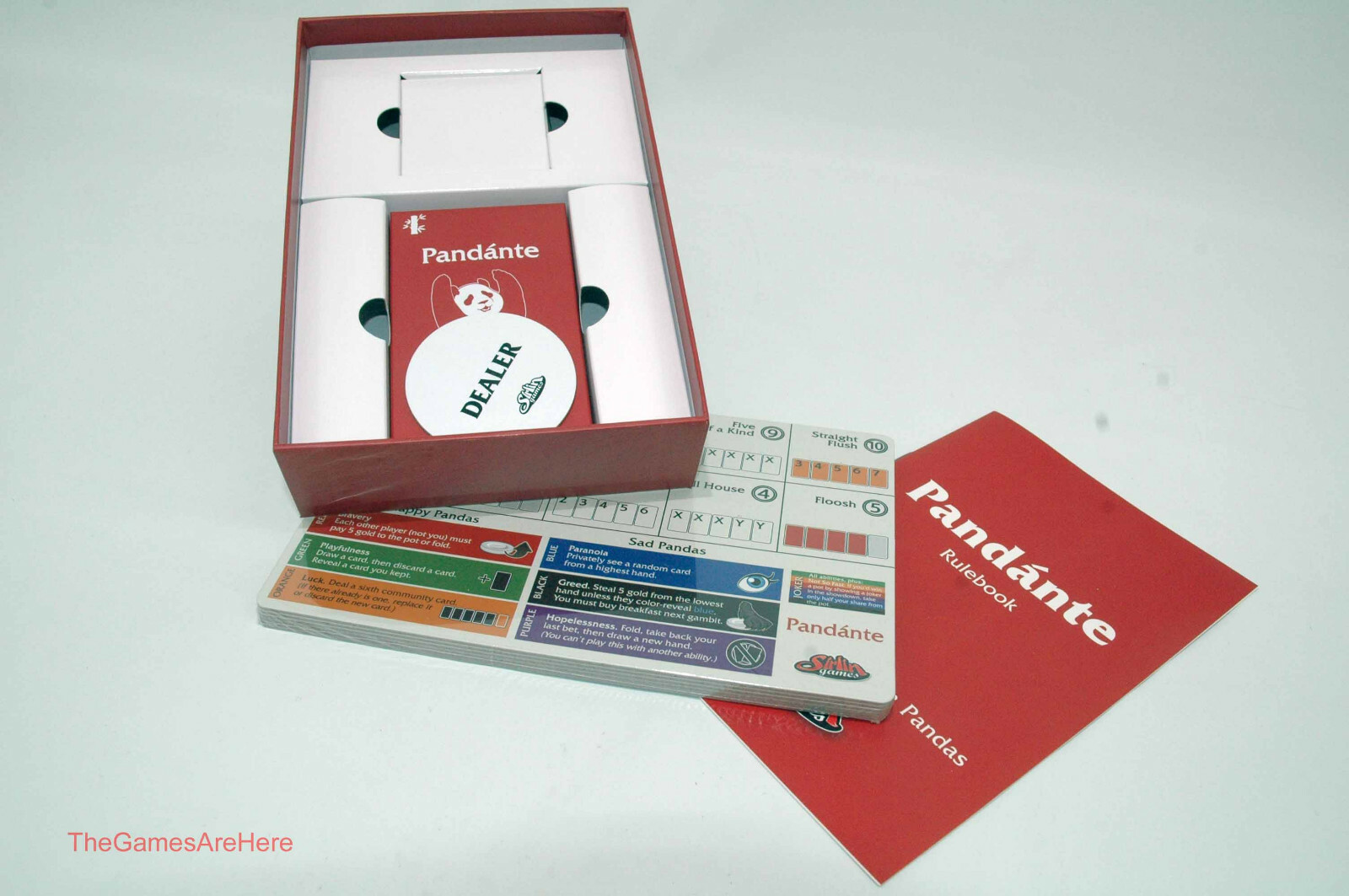 Pandante Game – Sirlin Games 2013 COMPLETE w Some New Parts