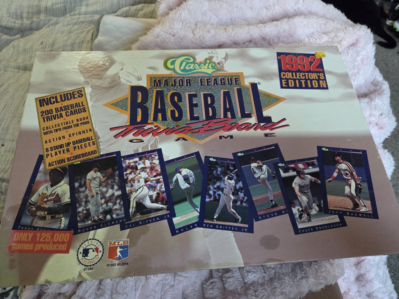 1992 Classic Major League Baseball Trivia Board Game Collector’s Edition