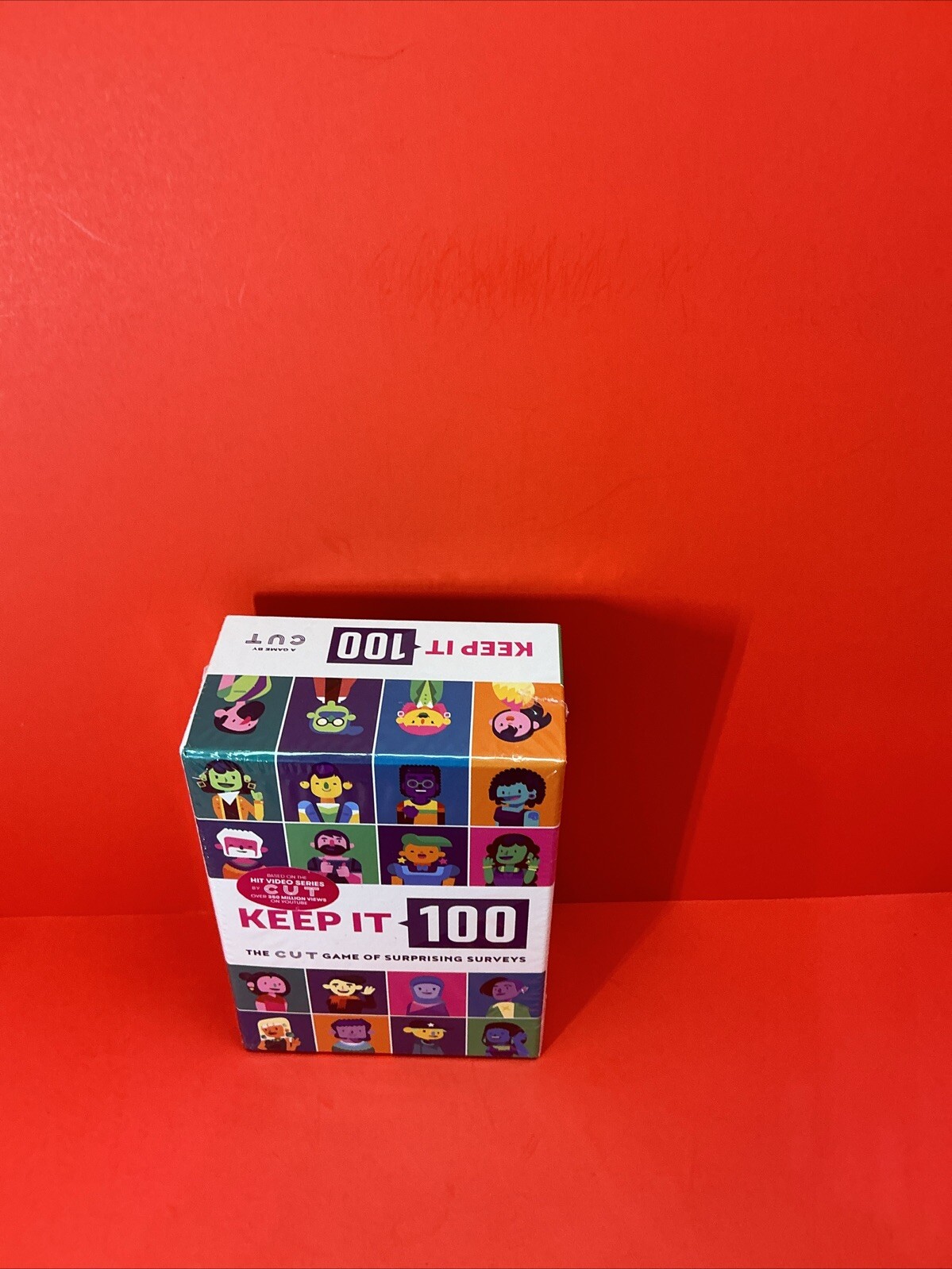 Keep It 100: The Adult Party Game of Surprising Surveys Social Intelligence NEW