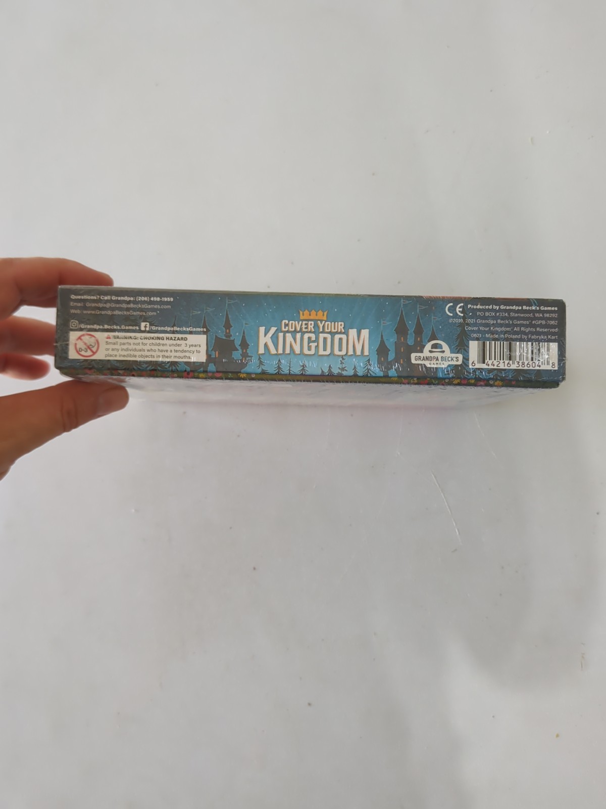 Cover Your Kingdom (Brand New, Sealed) Grandpa Beck’s Games