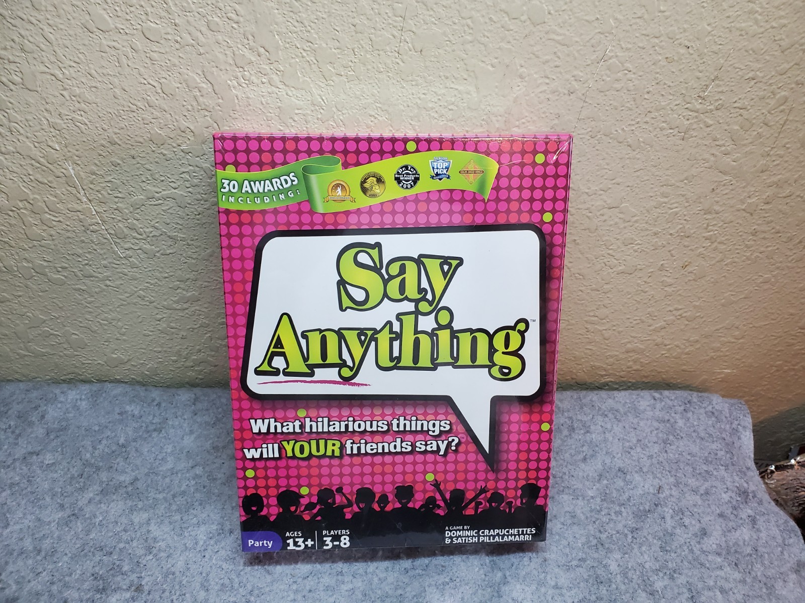 Say Anything Game NEW Sealed Party Game 3-8 Players Ages 13+