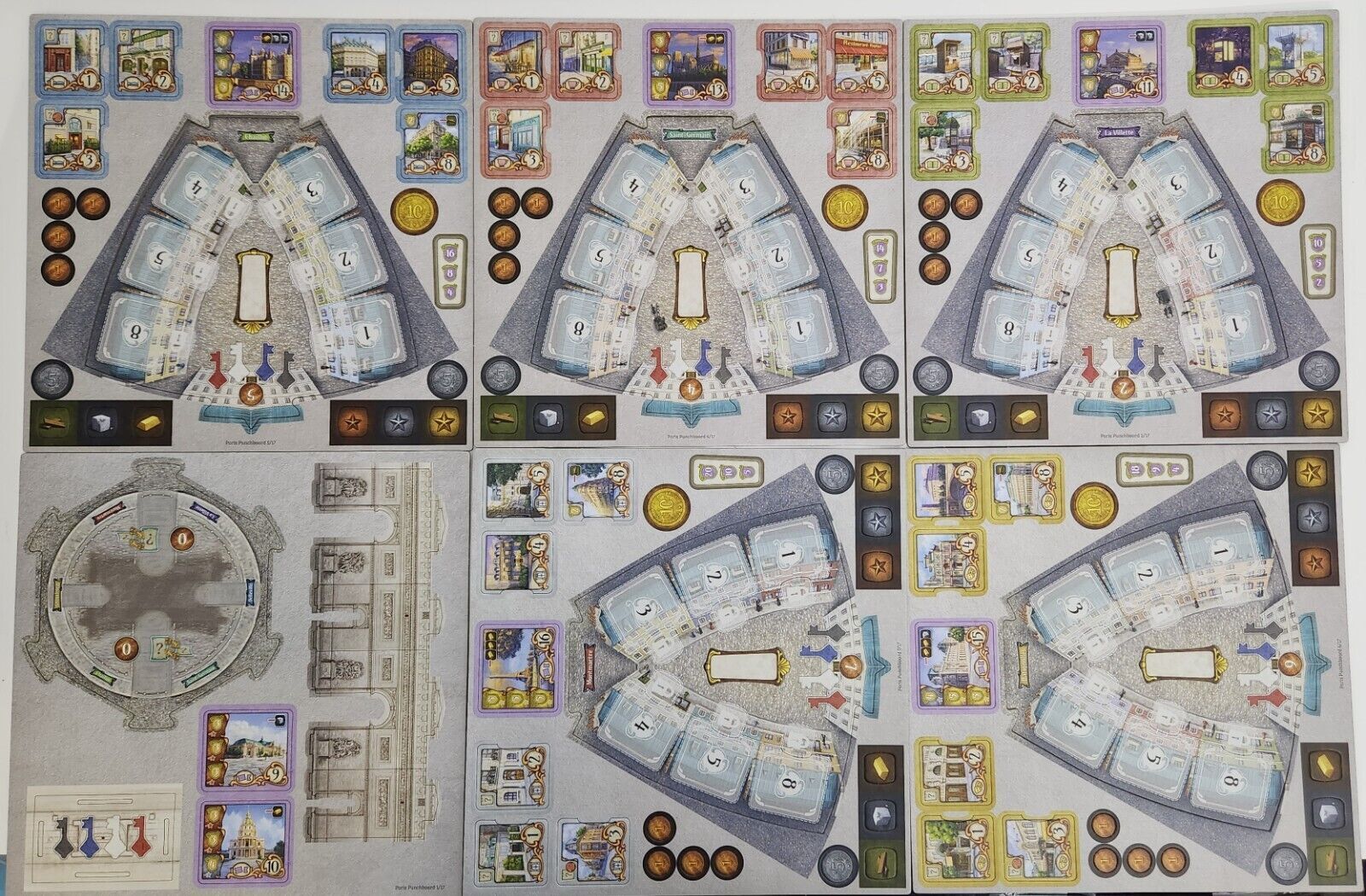 Paris Standard Edition + Paris l’Etoile Expansion + Wooden Resources SUPERSALE
