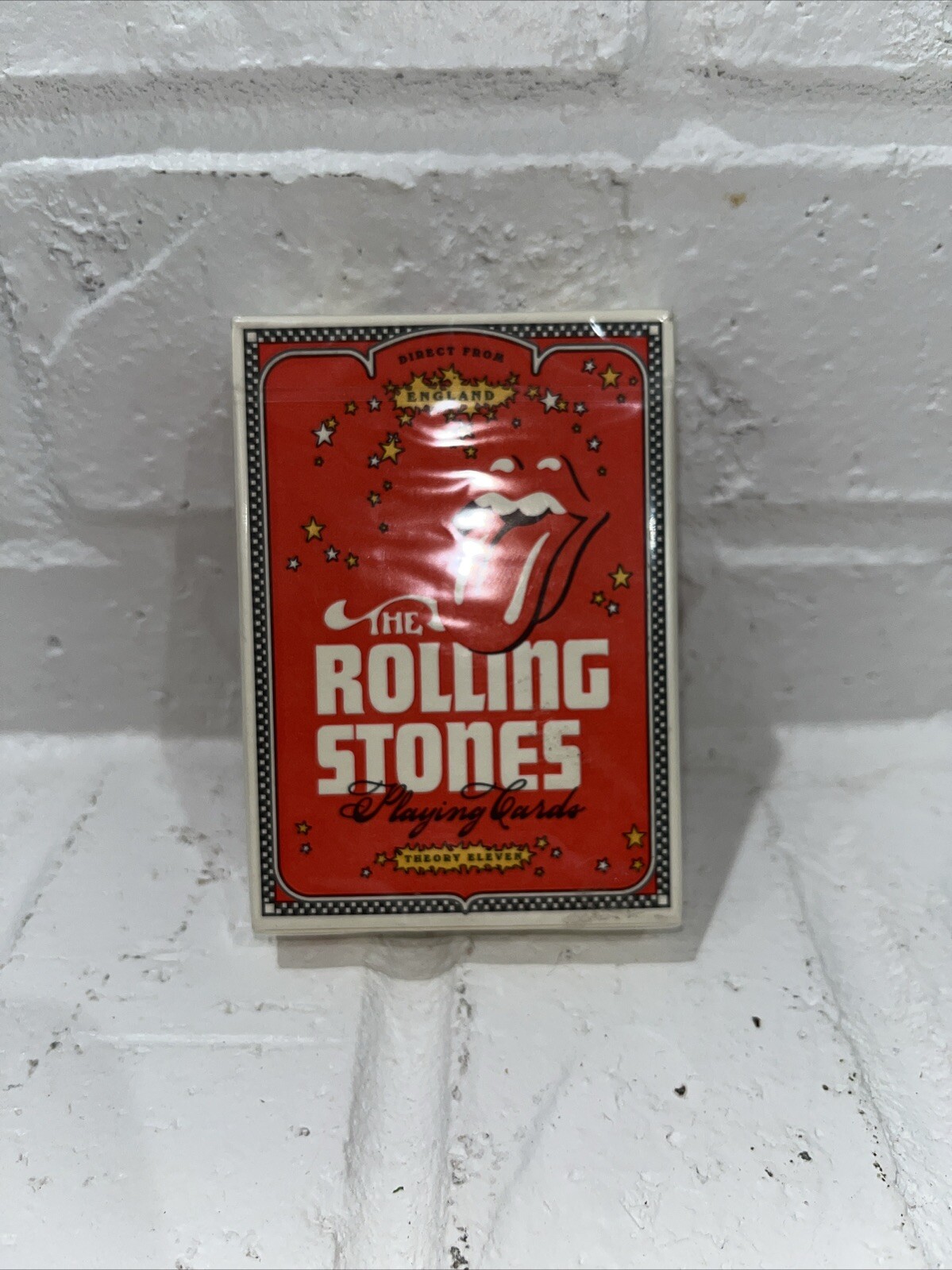 Brand New! Sealed! Theory 11 – Rolling Stones Playing Cards