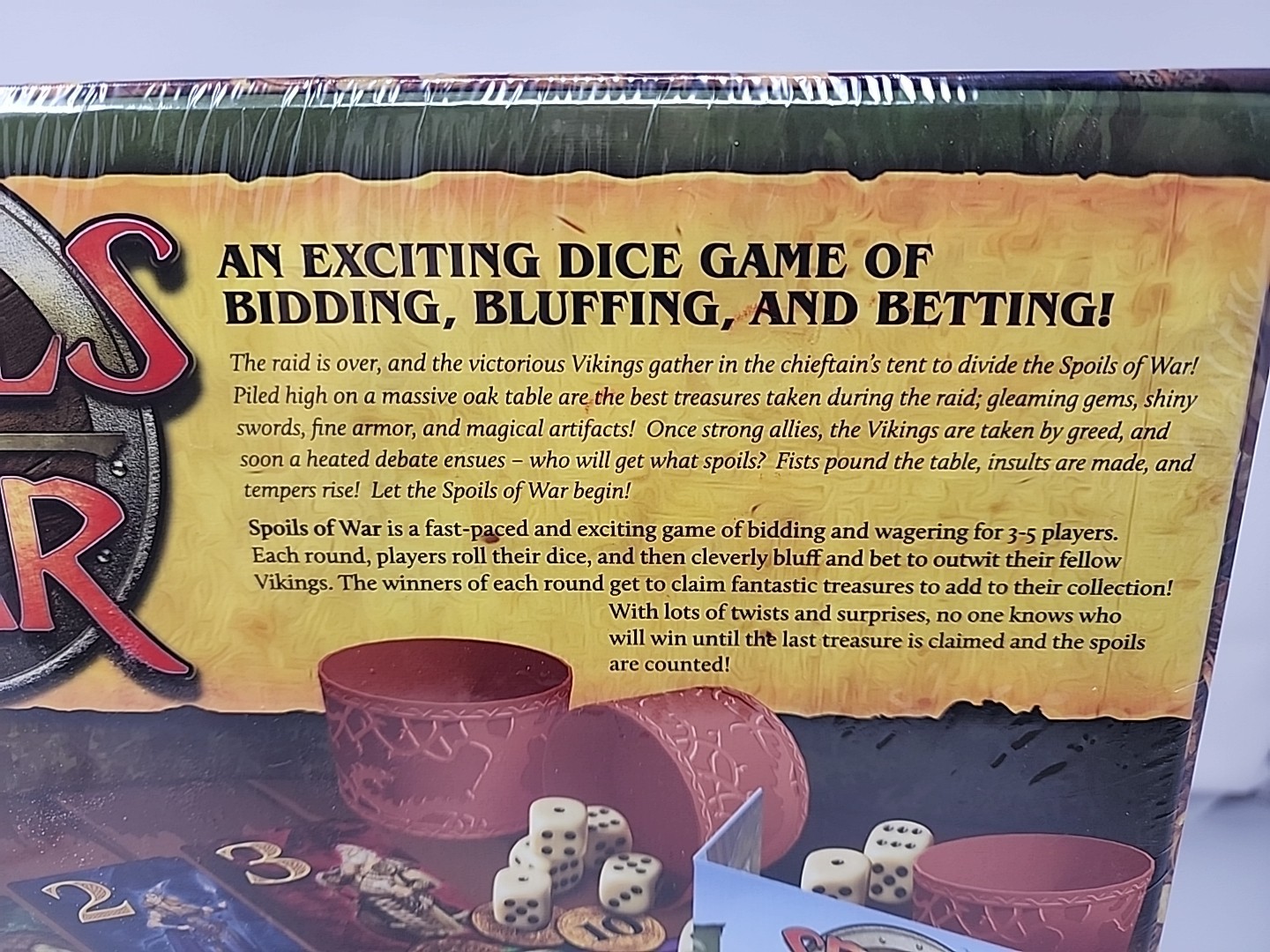 Arcane Wonders Spoils of War Board Game NEW FACTORY SEALED