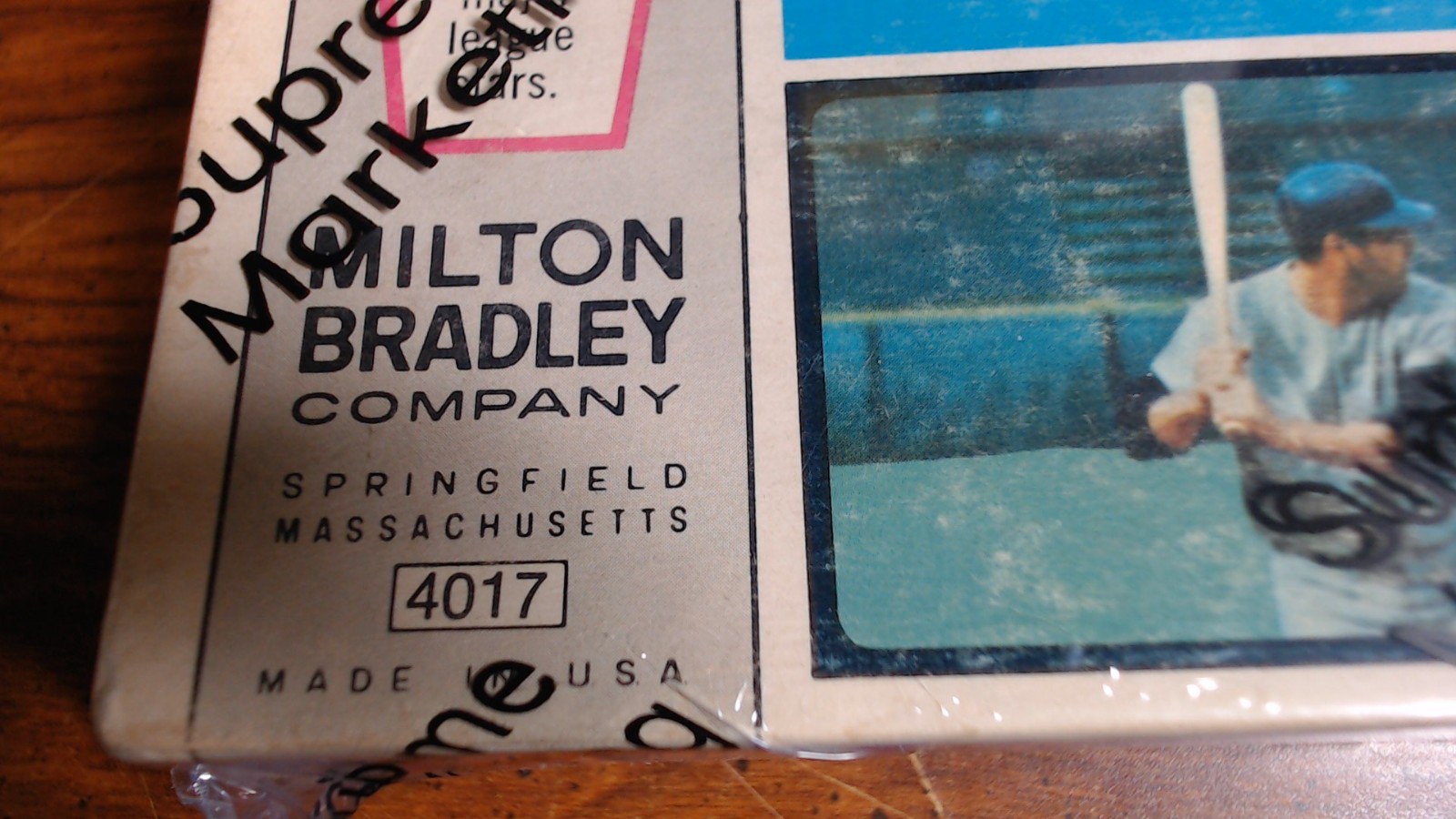 Milton Bradley Official Baseball Card Game MB Vintage 1970s
