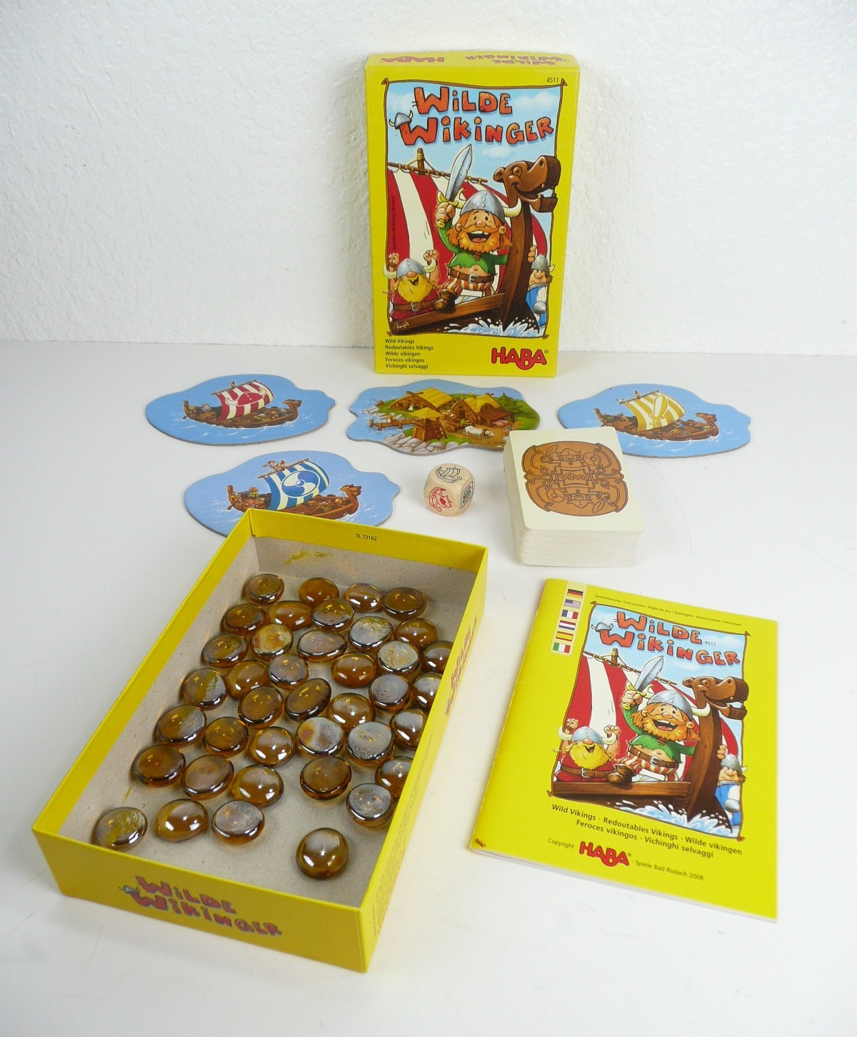 HABA Board Game Wilde Wikinger Wild Vikings Box Germany