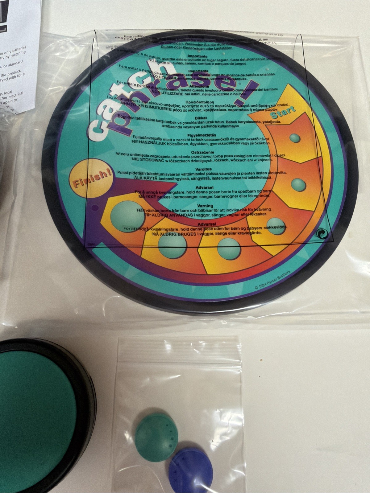 Catch Phrase Board Game 100% Complete 2007 Target Timer Tested & Works VG