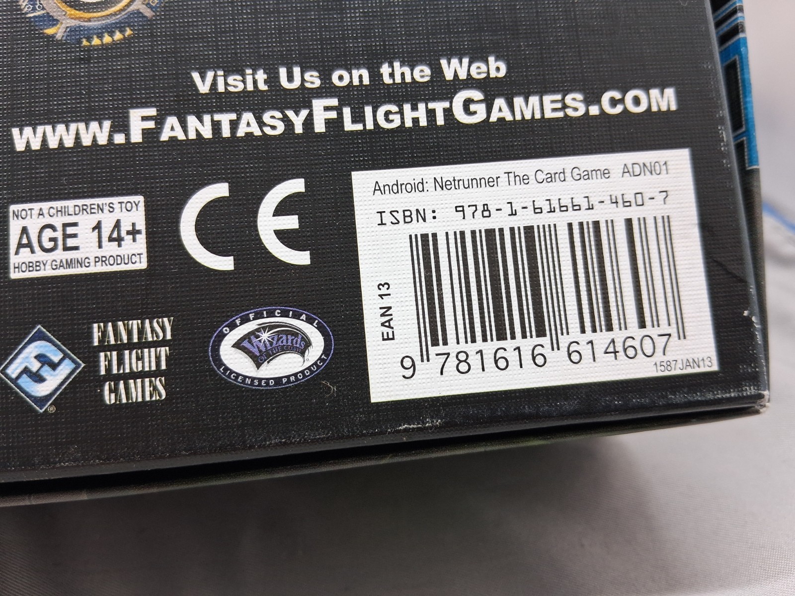 Android Netrunner Card Board Fantasy Flight Pre-owned