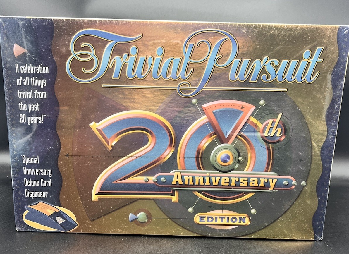Trivial Pursuit 20th Anniversary Edition 80s 90s Early 2000’s New Sealed!