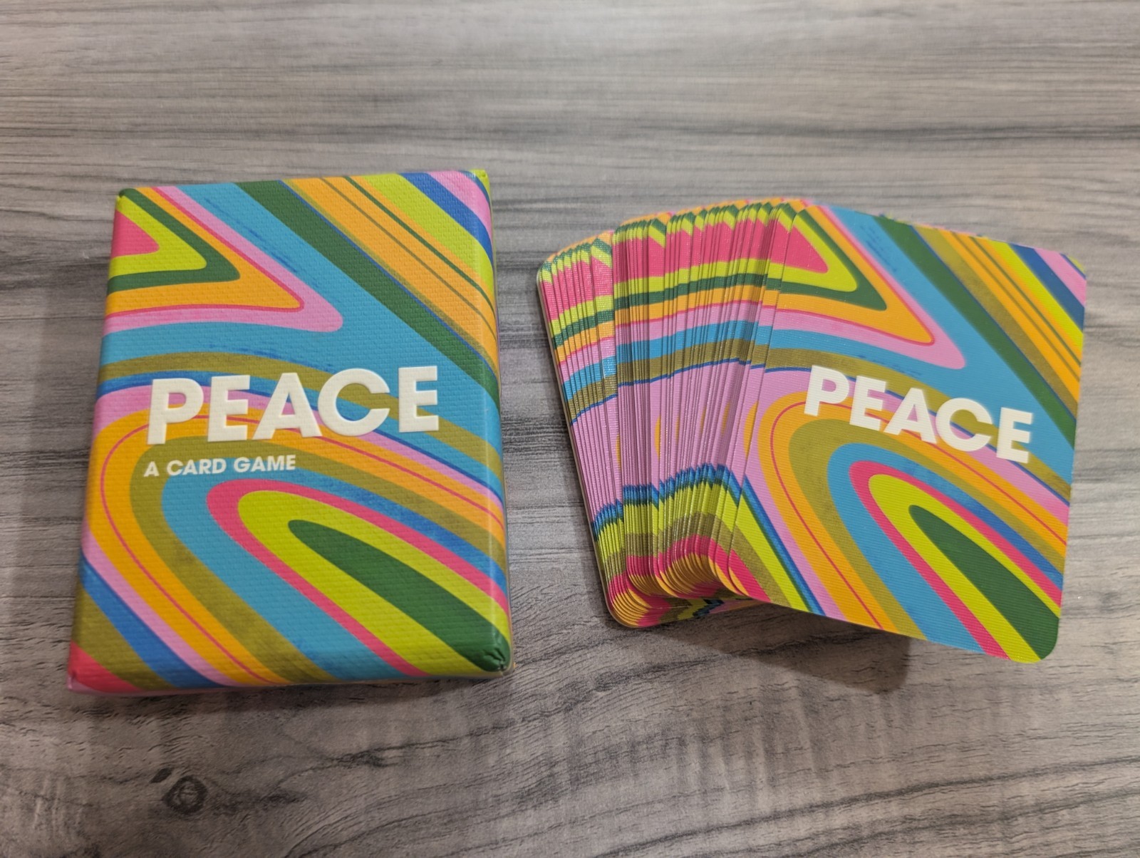 Peace – A Card Game -Andrew Kolb Excellent Condition Complete With Instructions