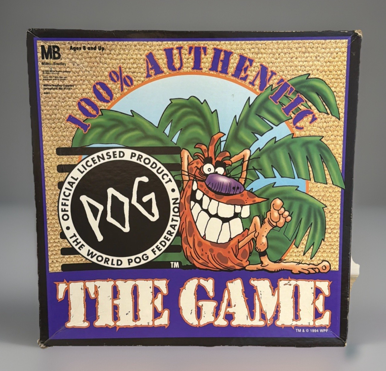 Vintage POG The Game World POG Federation Milton Bradley Boxed Set 1994 millenia