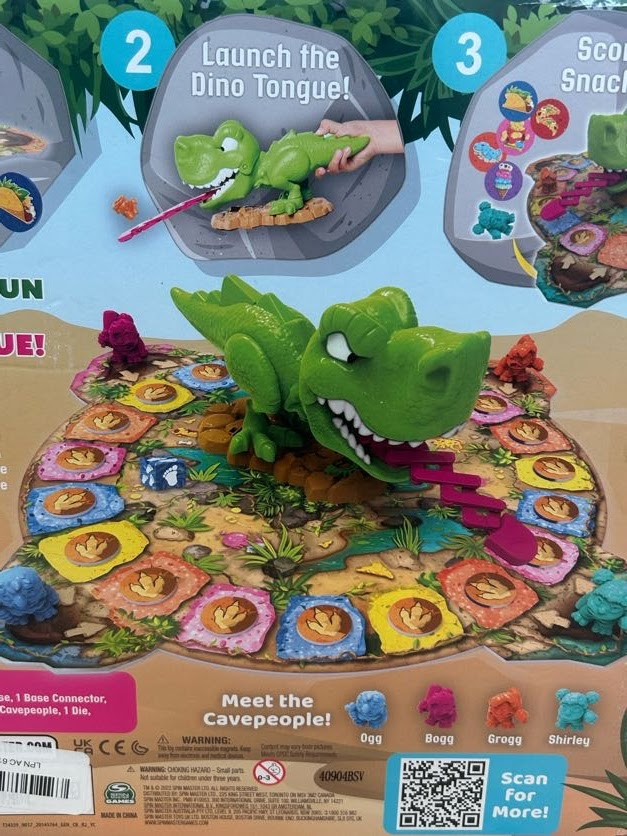 Snack-O-Saurus Rex, Interactive Dinosaur Toy For Kids, Board Games For Family